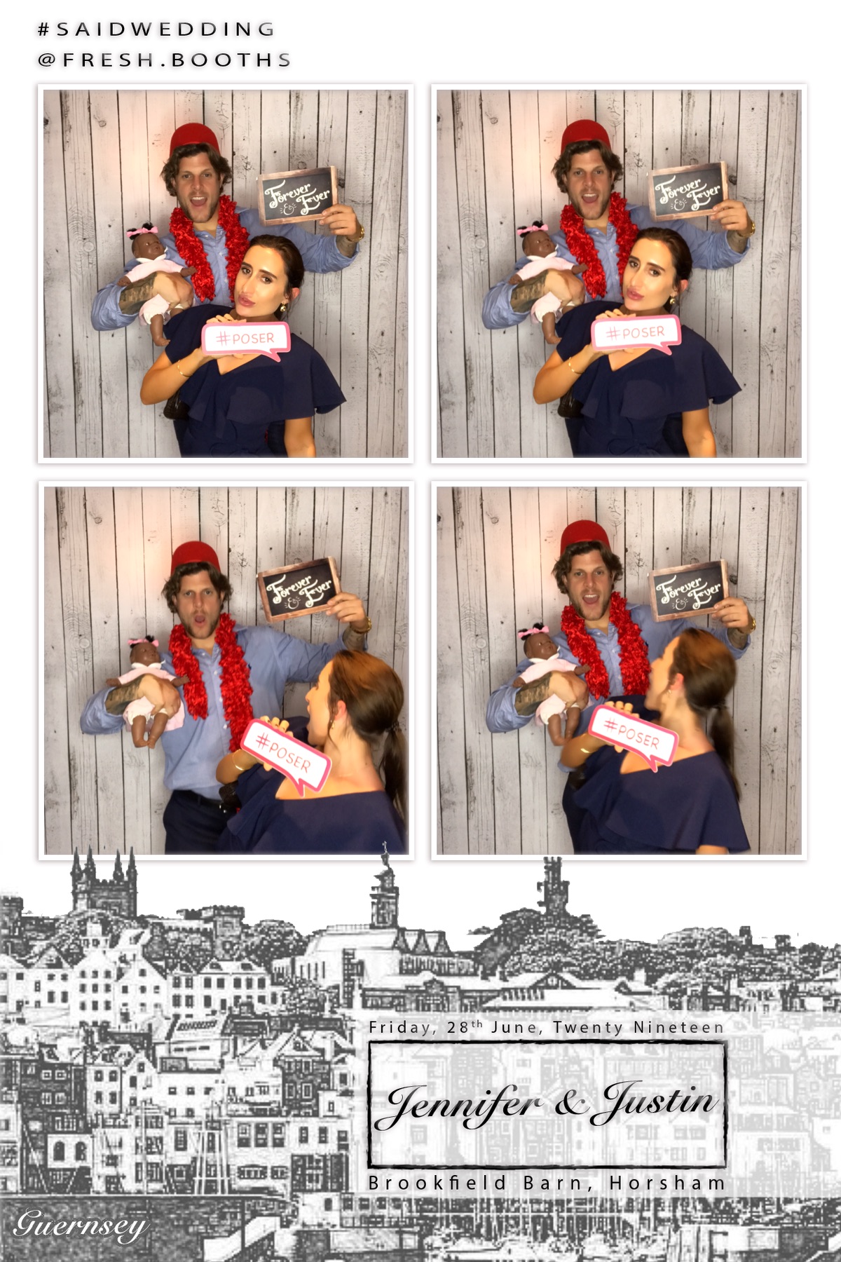 Justin and Jenny's Wedding - GIF Station | View more photos from the event at gallery.freshbooths.com/u/FreshBooths/Justin-and-Jennys-Wedding-GIF-Station