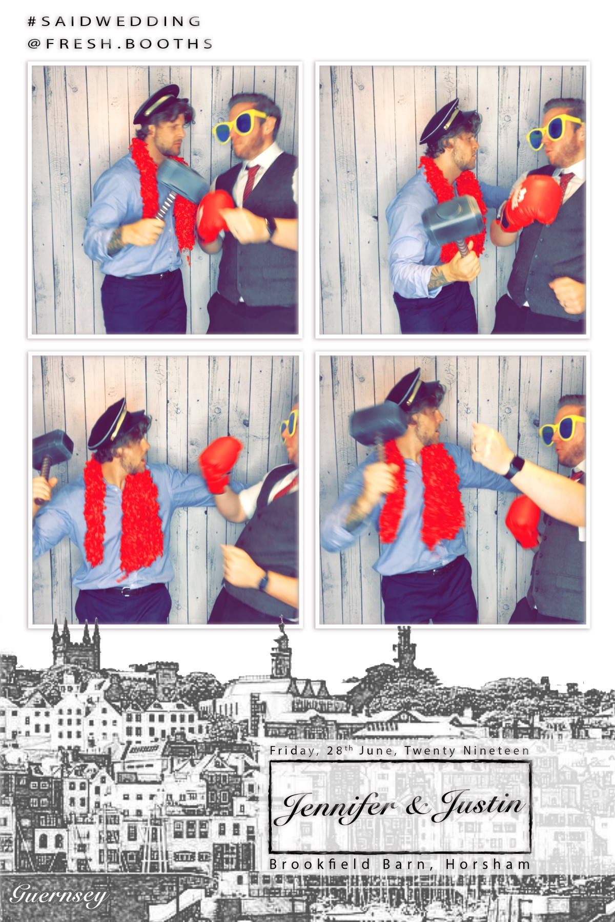 Justin and Jenny's Wedding - GIF Station | View more photos from the event at gallery.freshbooths.com/u/FreshBooths/Justin-and-Jennys-Wedding-GIF-Station