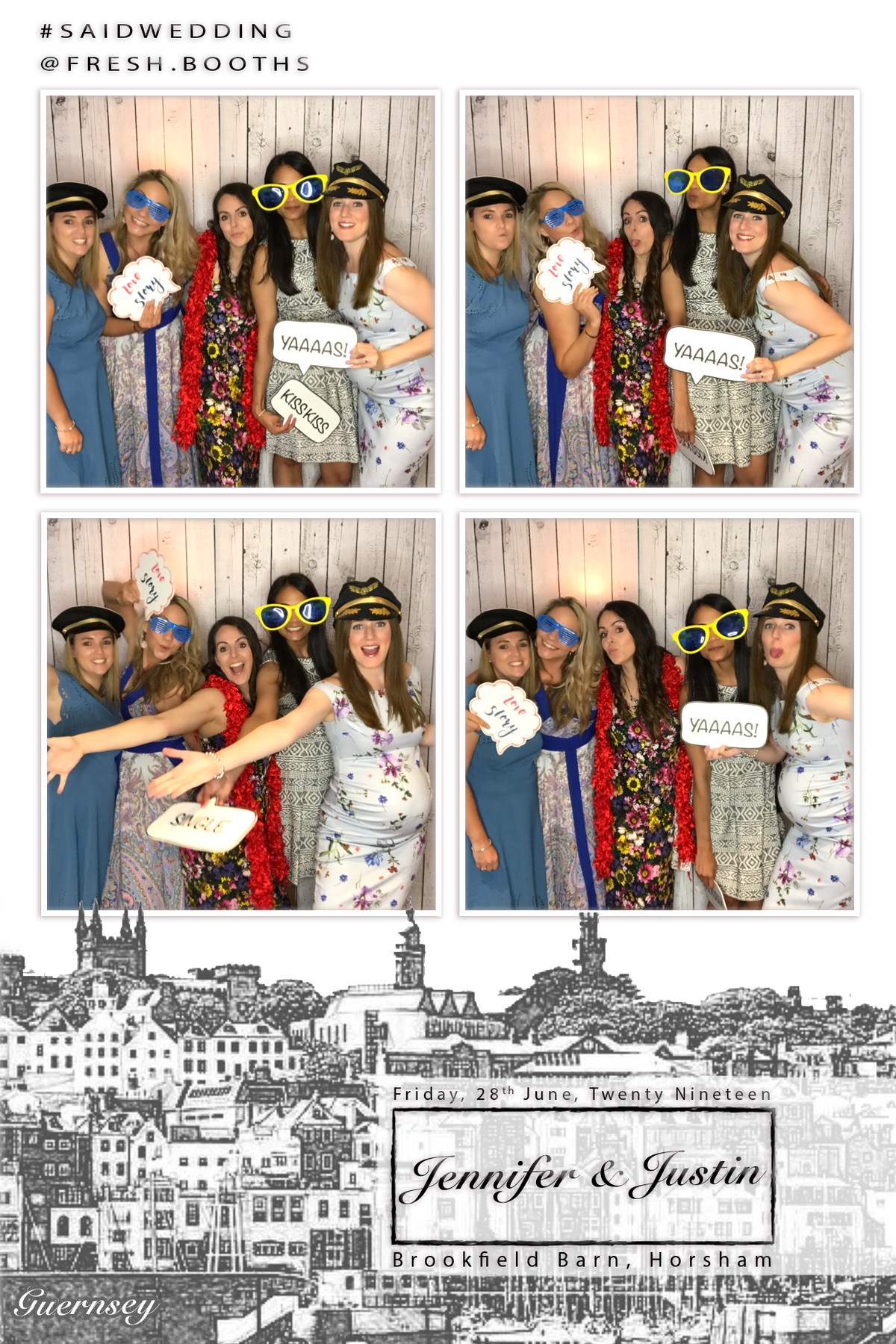 Justin and Jenny's Wedding - GIF Station | View more photos from the event at gallery.freshbooths.com/u/FreshBooths/Justin-and-Jennys-Wedding-GIF-Station