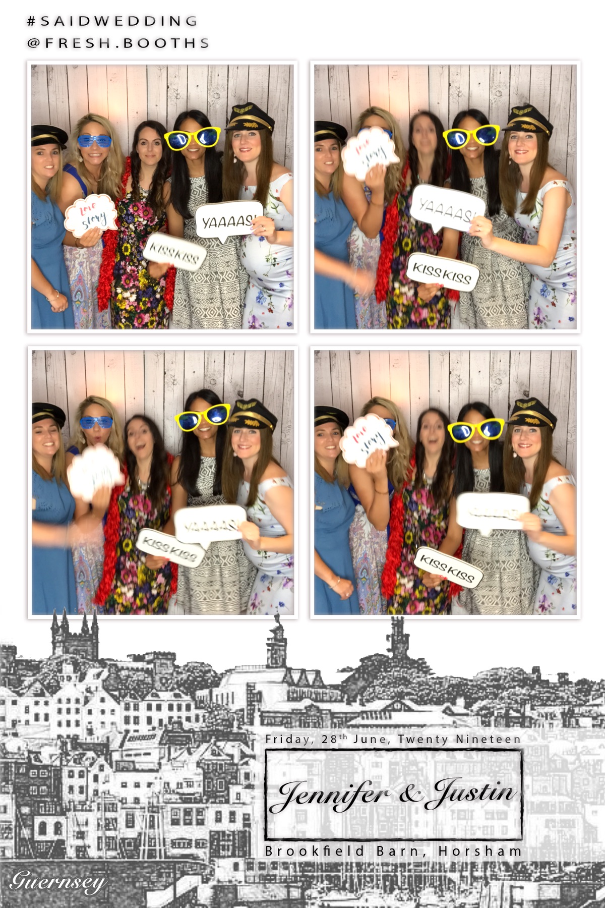 Justin and Jenny's Wedding - GIF Station | View more photos from the event at gallery.freshbooths.com/u/FreshBooths/Justin-and-Jennys-Wedding-GIF-Station