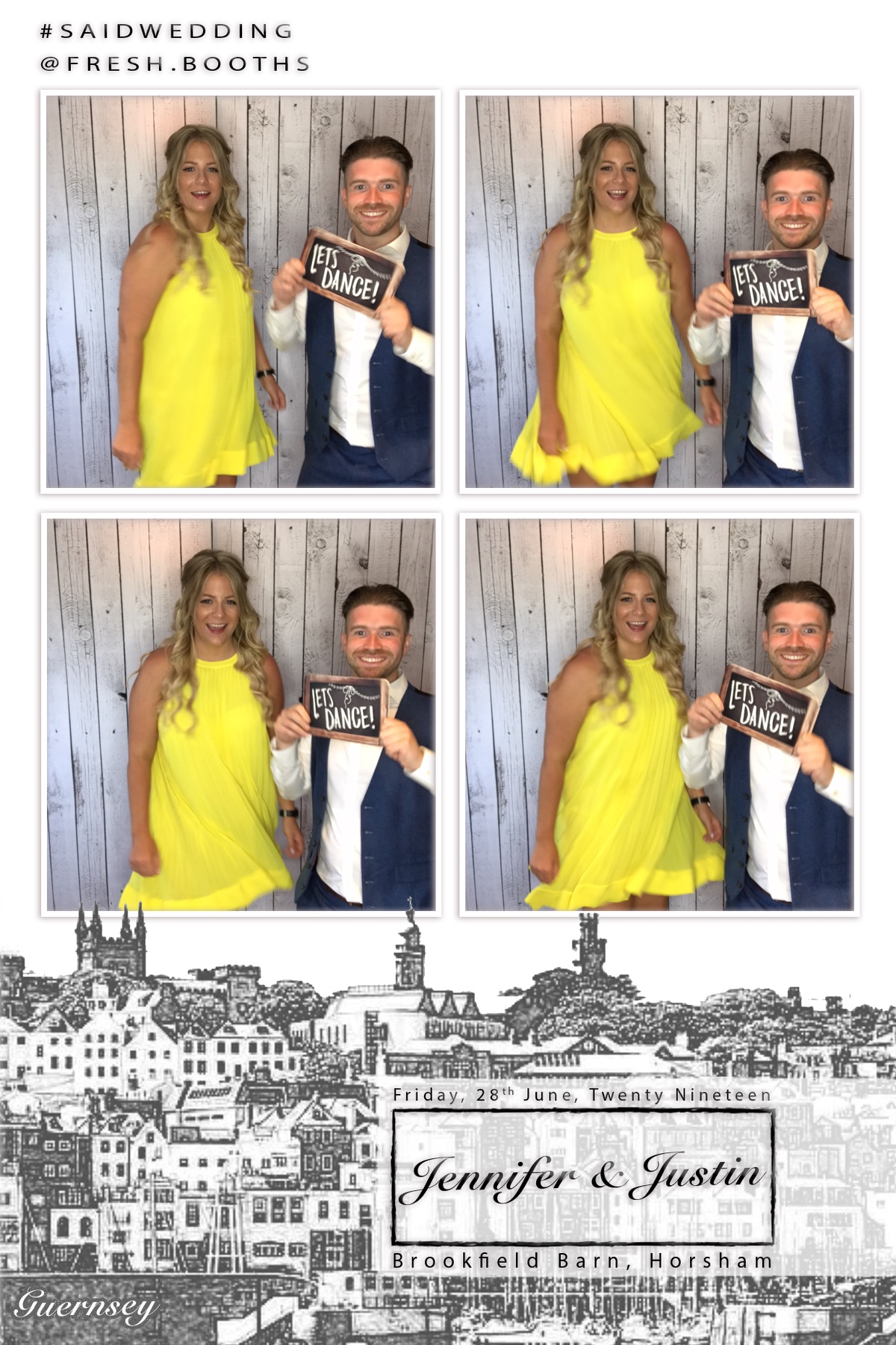 Justin and Jenny's Wedding - GIF Station | View more photos from the event at gallery.freshbooths.com/u/FreshBooths/Justin-and-Jennys-Wedding-GIF-Station
