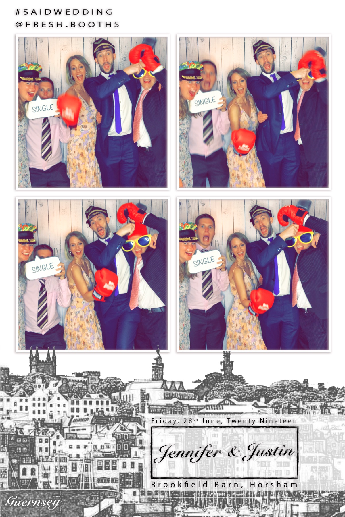 Justin and Jenny's Wedding - GIF Station | View more photos from the event at gallery.freshbooths.com/u/FreshBooths/Justin-and-Jennys-Wedding-GIF-Station