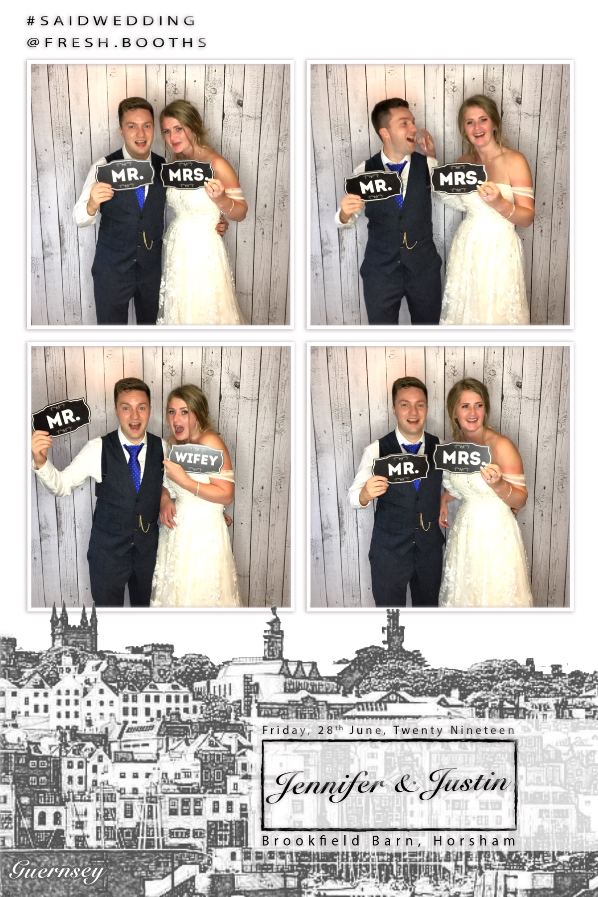 Justin and Jenny's Wedding - GIF Station | View more photos from the event at gallery.freshbooths.com/u/FreshBooths/Justin-and-Jennys-Wedding-GIF-Station