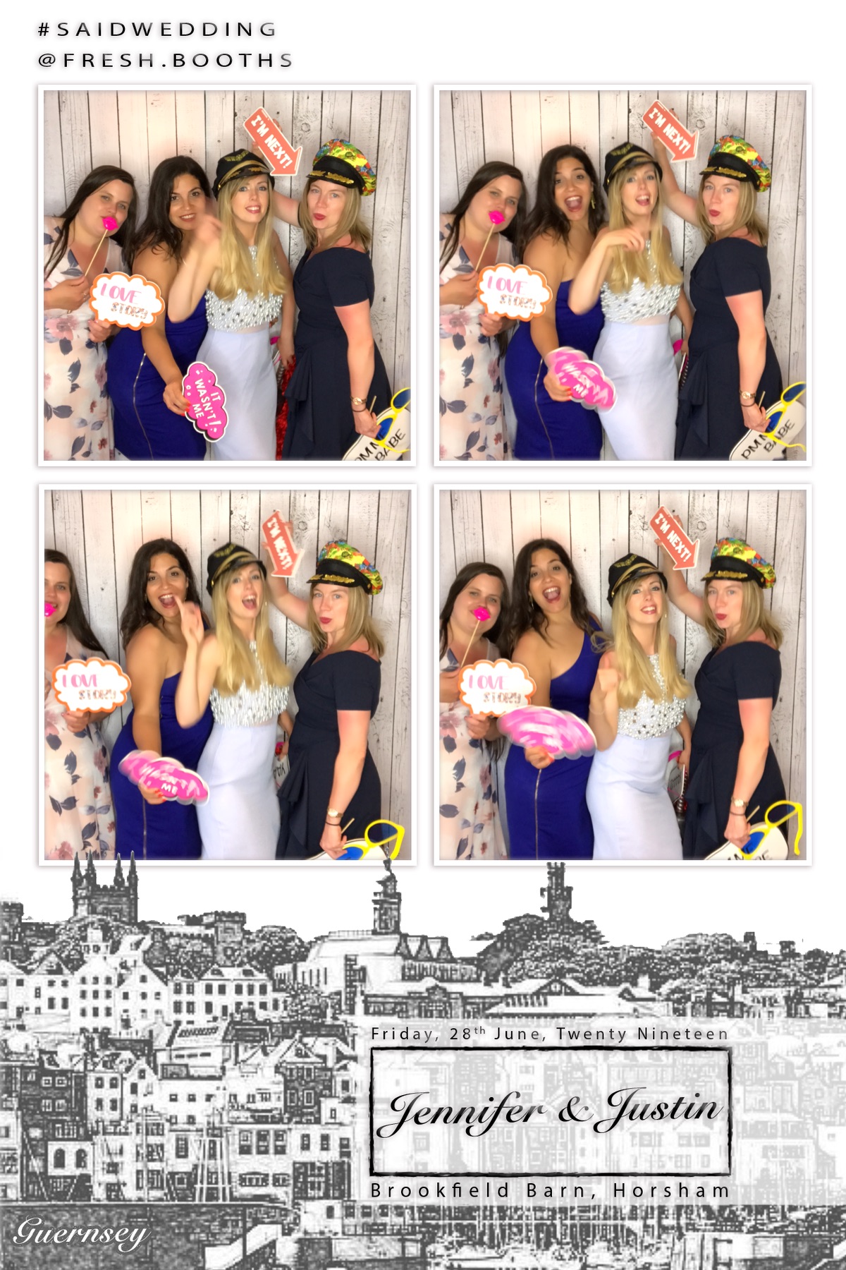 Justin and Jenny's Wedding - GIF Station | View more photos from the event at gallery.freshbooths.com/u/FreshBooths/Justin-and-Jennys-Wedding-GIF-Station