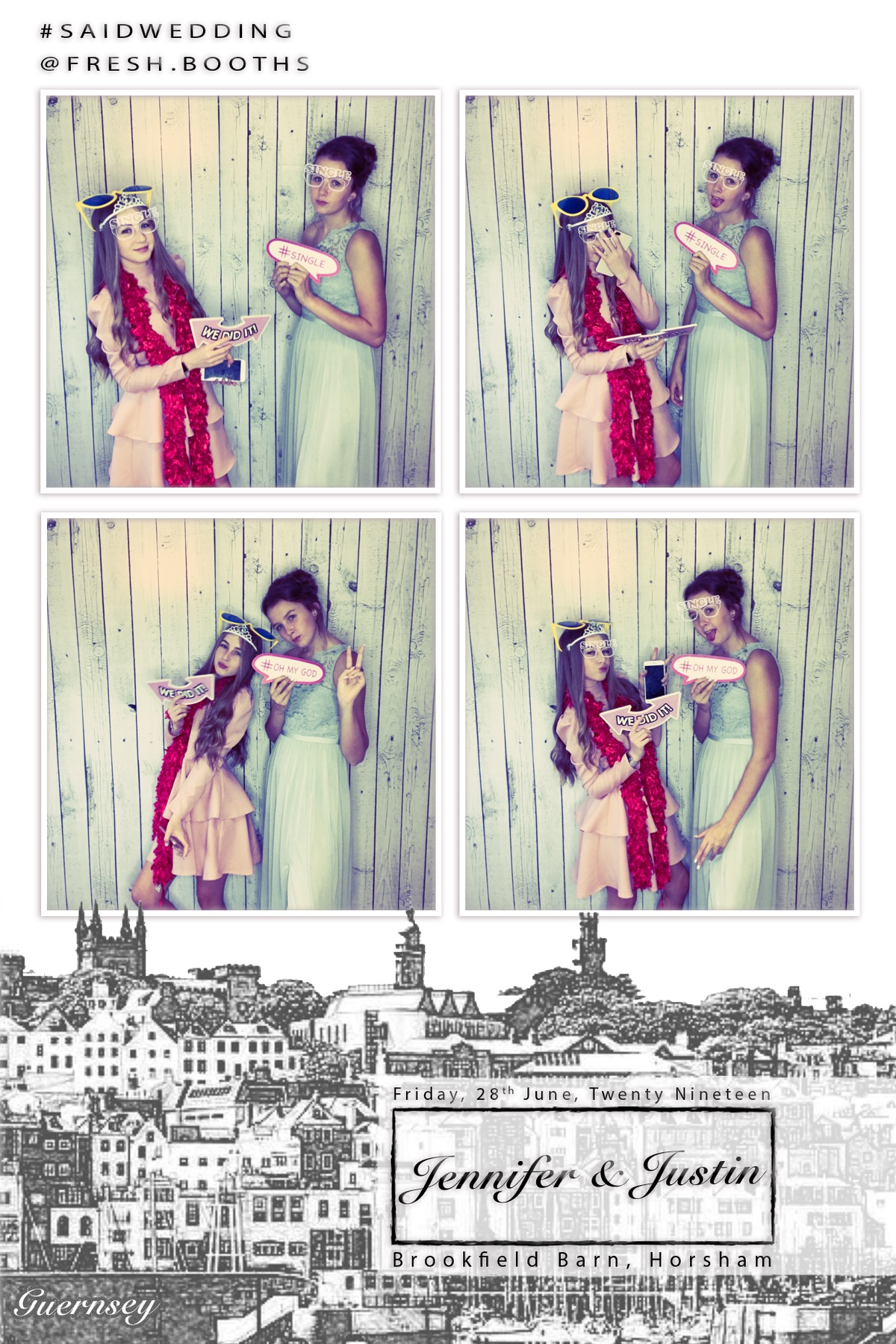 Justin and Jenny's Wedding - GIF Station | View more photos from the event at gallery.freshbooths.com/u/FreshBooths/Justin-and-Jennys-Wedding-GIF-Station