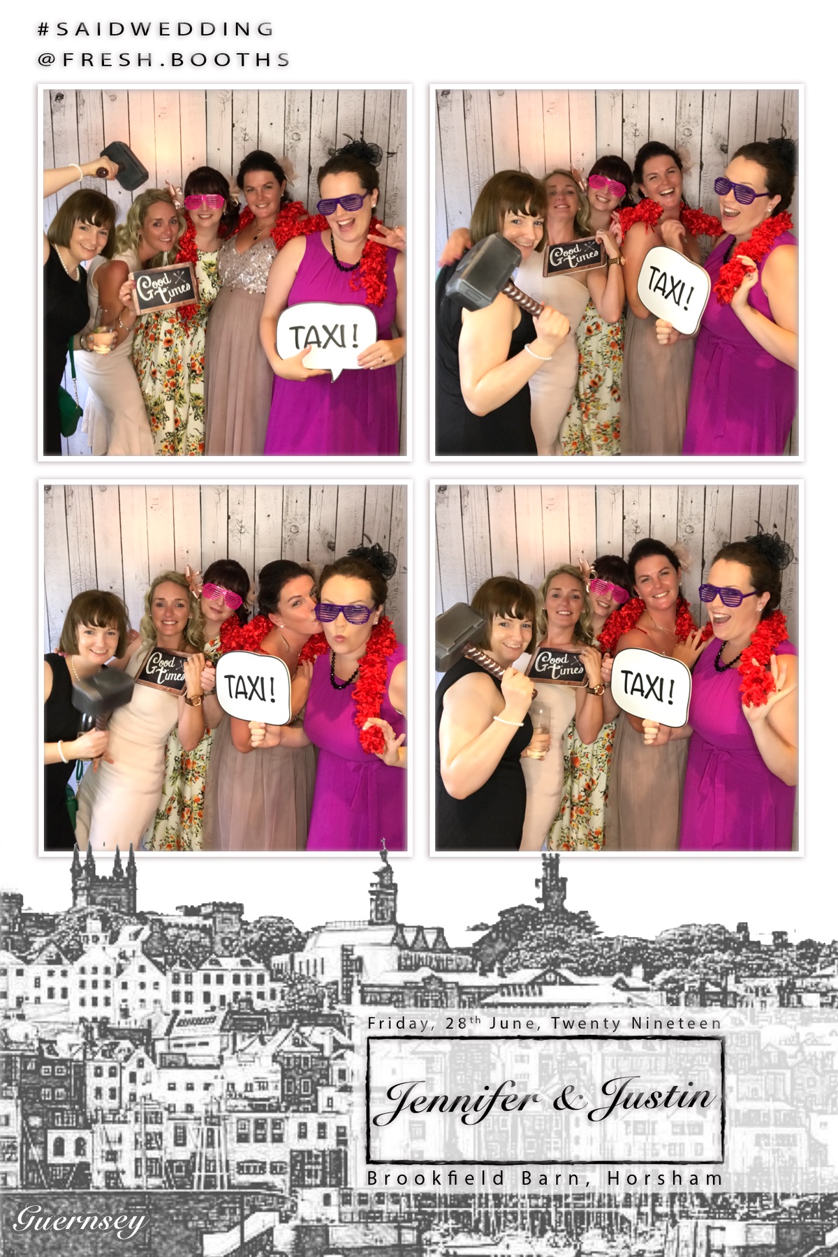 Justin and Jenny's Wedding - GIF Station | View more photos from the event at gallery.freshbooths.com/u/FreshBooths/Justin-and-Jennys-Wedding-GIF-Station