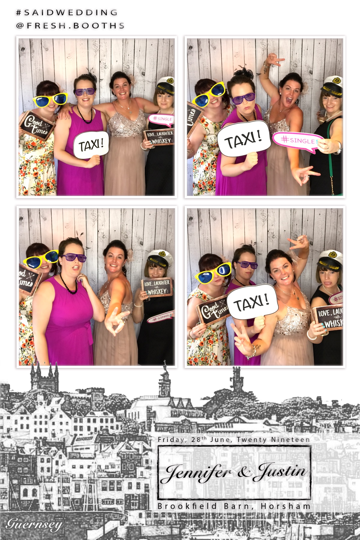 Justin and Jenny's Wedding - GIF Station | View more photos from the event at gallery.freshbooths.com/u/FreshBooths/Justin-and-Jennys-Wedding-GIF-Station