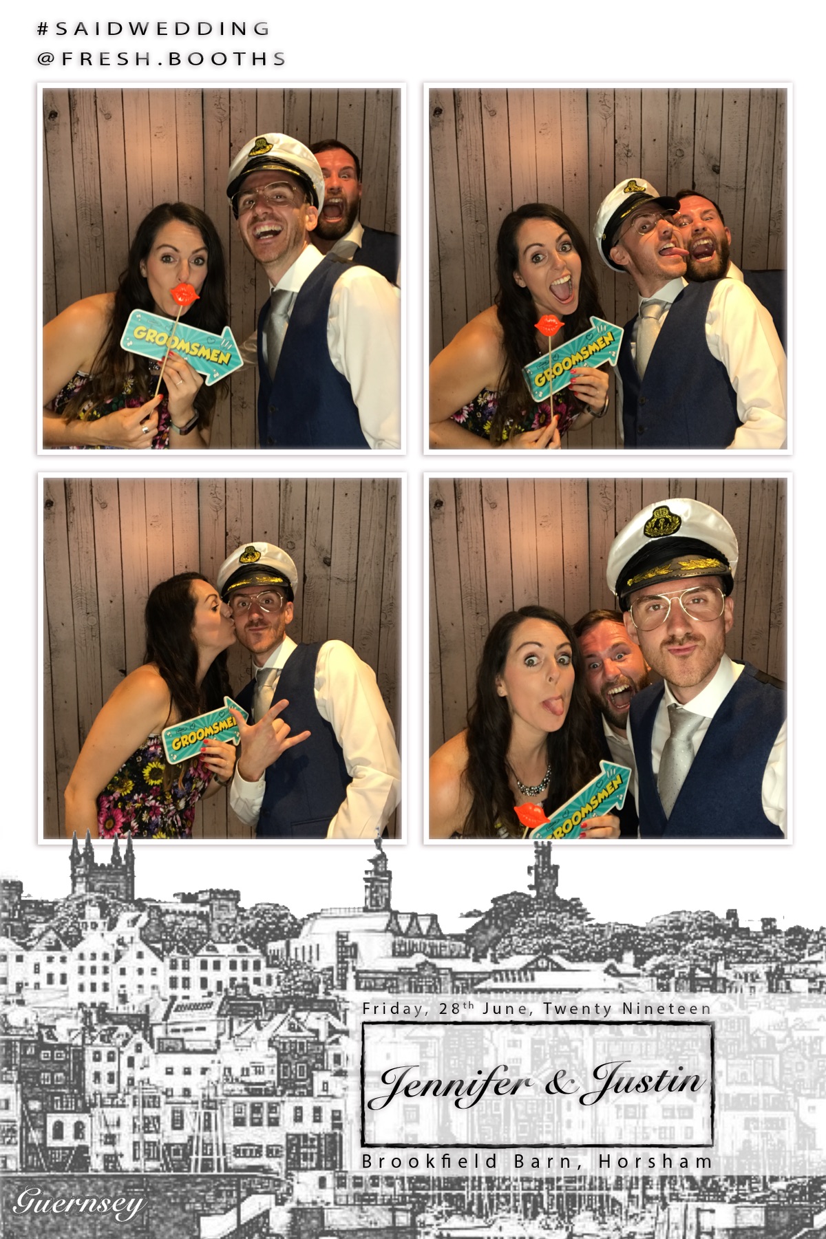 Justin and Jenny's Wedding - GIF Station | View more photos from the event at gallery.freshbooths.com/u/FreshBooths/Justin-and-Jennys-Wedding-GIF-Station