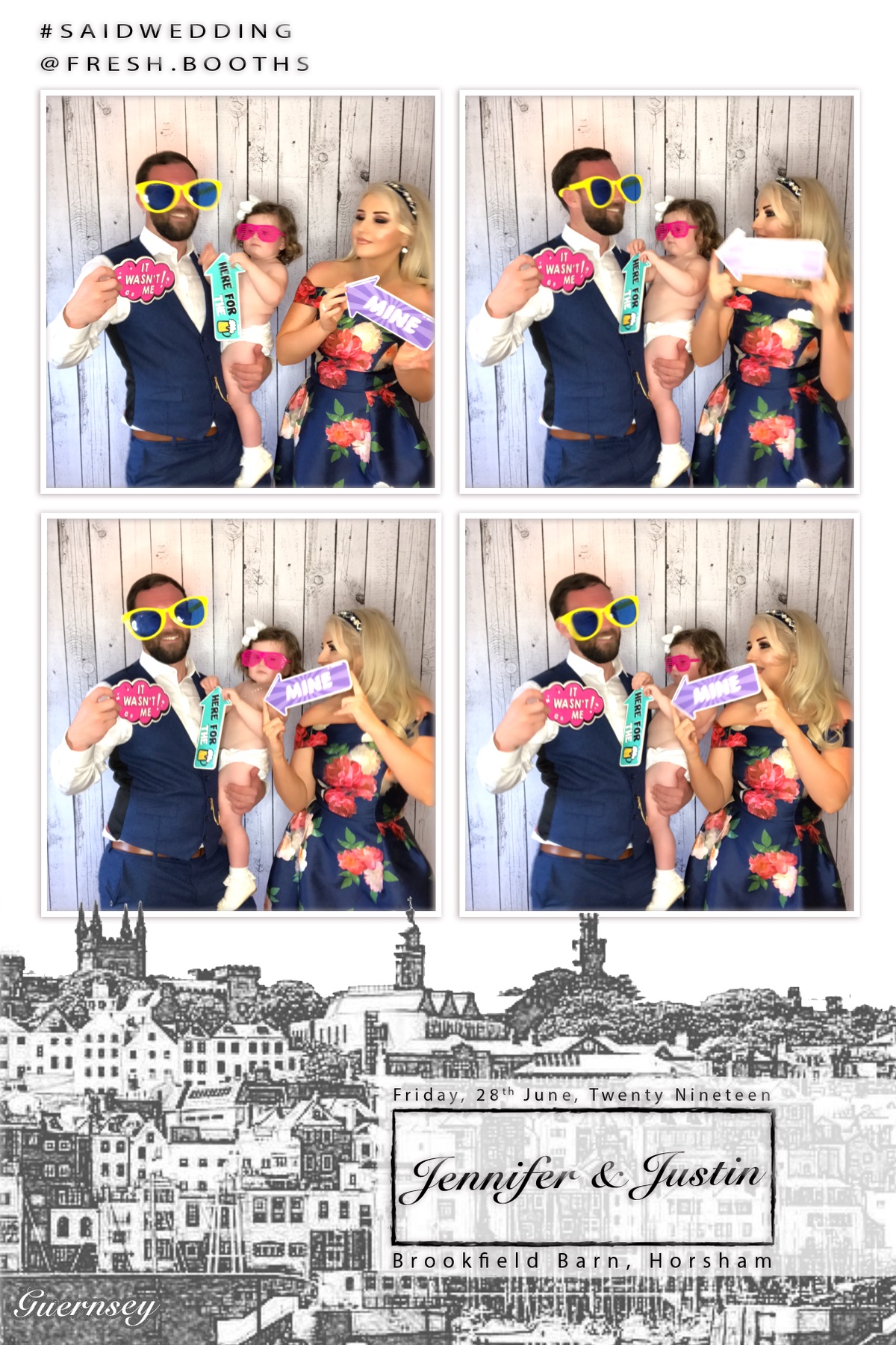 Justin and Jenny's Wedding - GIF Station | View more photos from the event at gallery.freshbooths.com/u/FreshBooths/Justin-and-Jennys-Wedding-GIF-Station