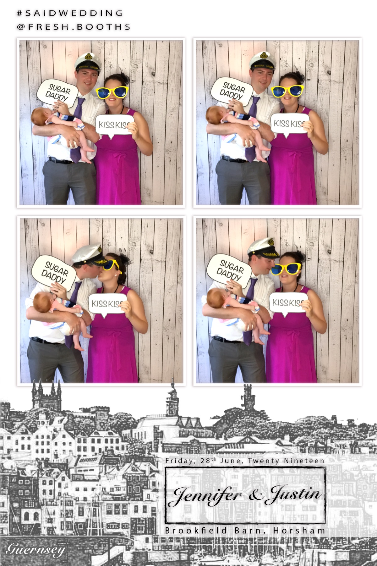 Justin and Jenny's Wedding - GIF Station | View more photos from the event at gallery.freshbooths.com/u/FreshBooths/Justin-and-Jennys-Wedding-GIF-Station