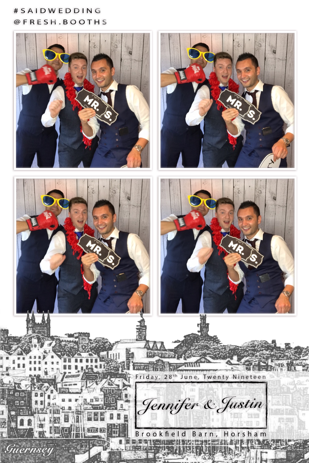 Justin and Jenny's Wedding - GIF Station | View more photos from the event at gallery.freshbooths.com/u/FreshBooths/Justin-and-Jennys-Wedding-GIF-Station
