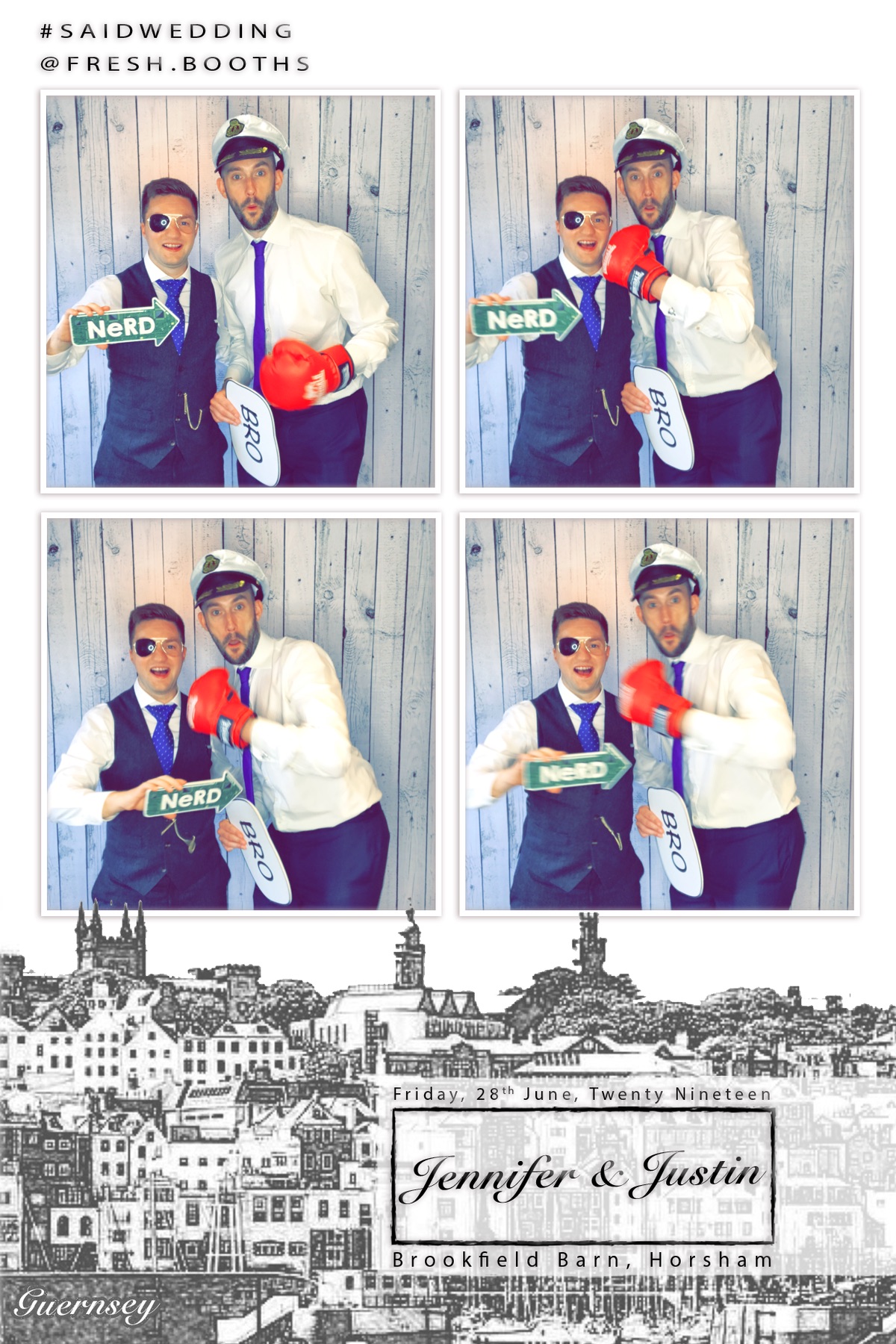 Justin and Jenny's Wedding - GIF Station | View more photos from the event at gallery.freshbooths.com/u/FreshBooths/Justin-and-Jennys-Wedding-GIF-Station