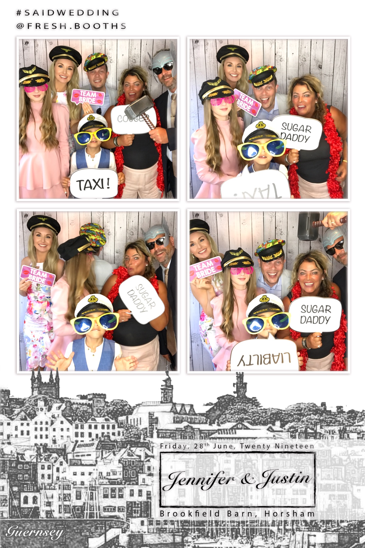 Justin and Jenny's Wedding - GIF Station | View more photos from the event at gallery.freshbooths.com/u/FreshBooths/Justin-and-Jennys-Wedding-GIF-Station