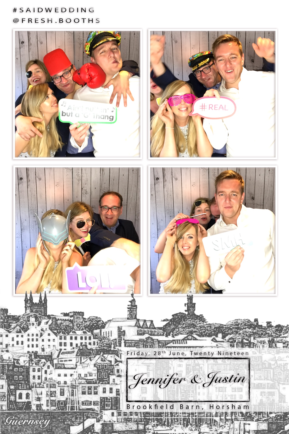 Justin and Jenny's Wedding - GIF Station | View more photos from the event at gallery.freshbooths.com/u/FreshBooths/Justin-and-Jennys-Wedding-GIF-Station