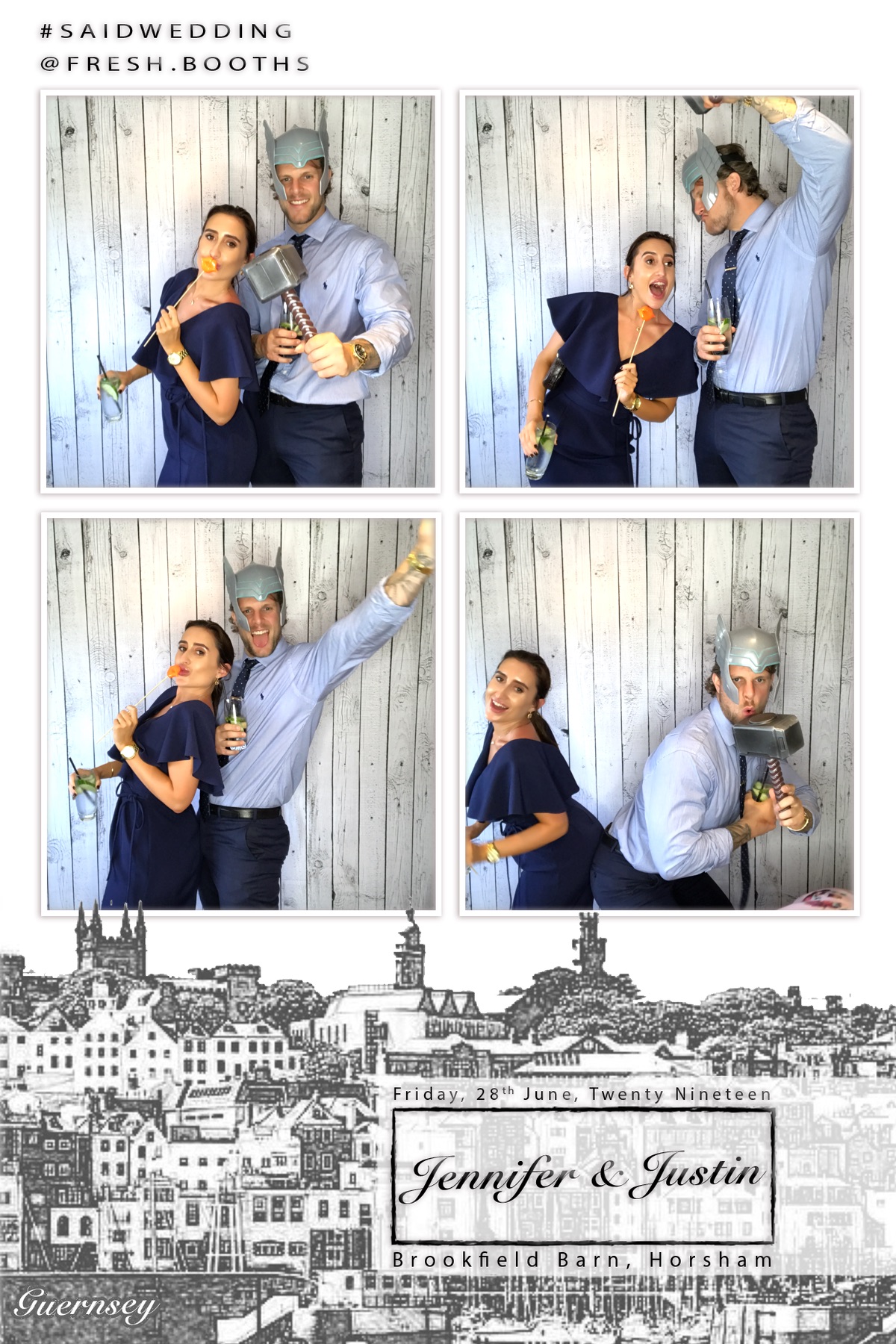 Justin and Jenny's Wedding - GIF Station | View more photos from the event at gallery.freshbooths.com/u/FreshBooths/Justin-and-Jennys-Wedding-GIF-Station