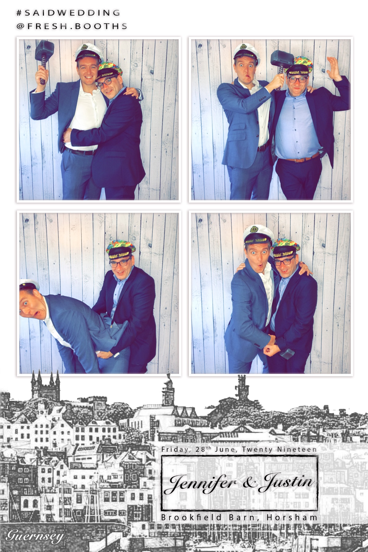Justin and Jenny's Wedding - GIF Station | View more photos from the event at gallery.freshbooths.com/u/FreshBooths/Justin-and-Jennys-Wedding-GIF-Station