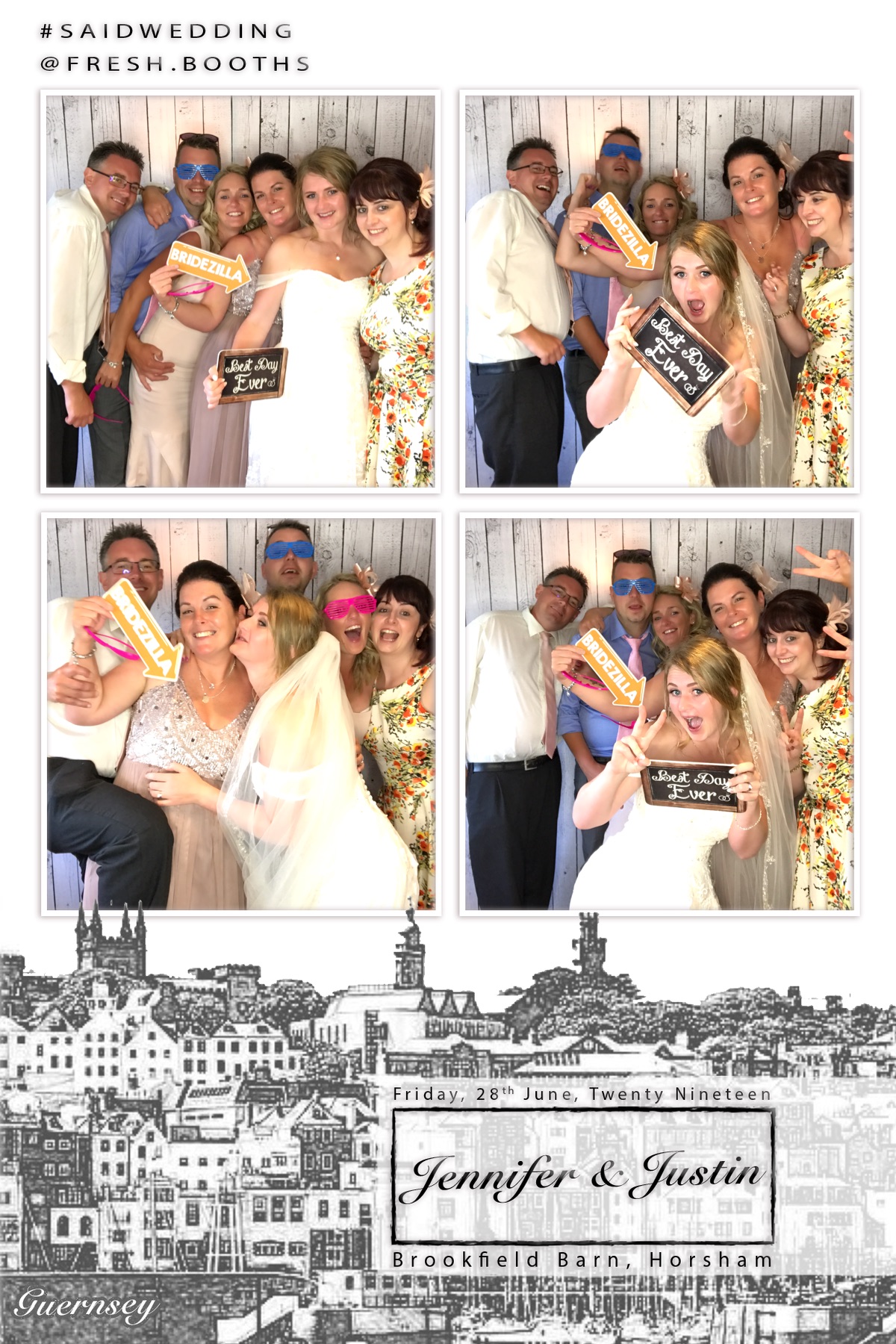 Justin and Jenny's Wedding - GIF Station | View more photos from the event at gallery.freshbooths.com/u/FreshBooths/Justin-and-Jennys-Wedding-GIF-Station