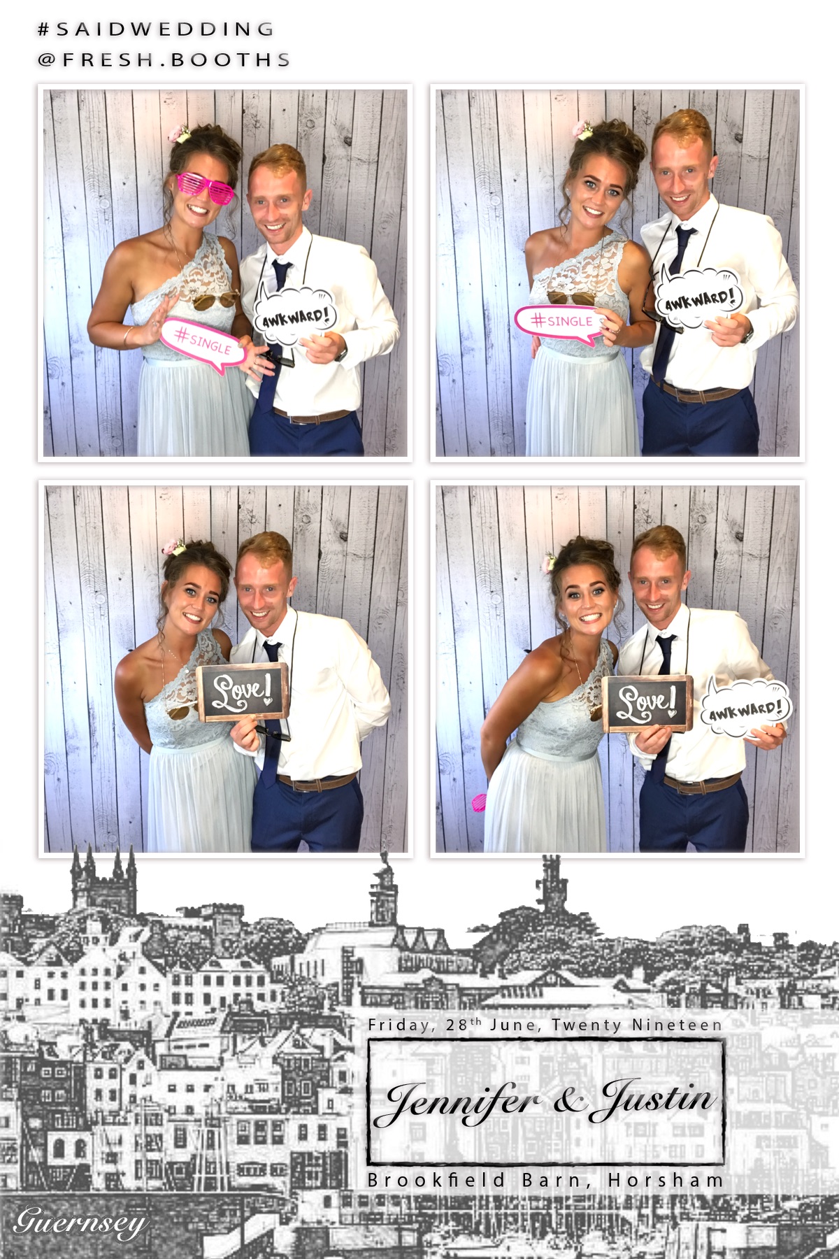 Justin and Jenny's Wedding - GIF Station | View more photos from the event at gallery.freshbooths.com/u/FreshBooths/Justin-and-Jennys-Wedding-GIF-Station