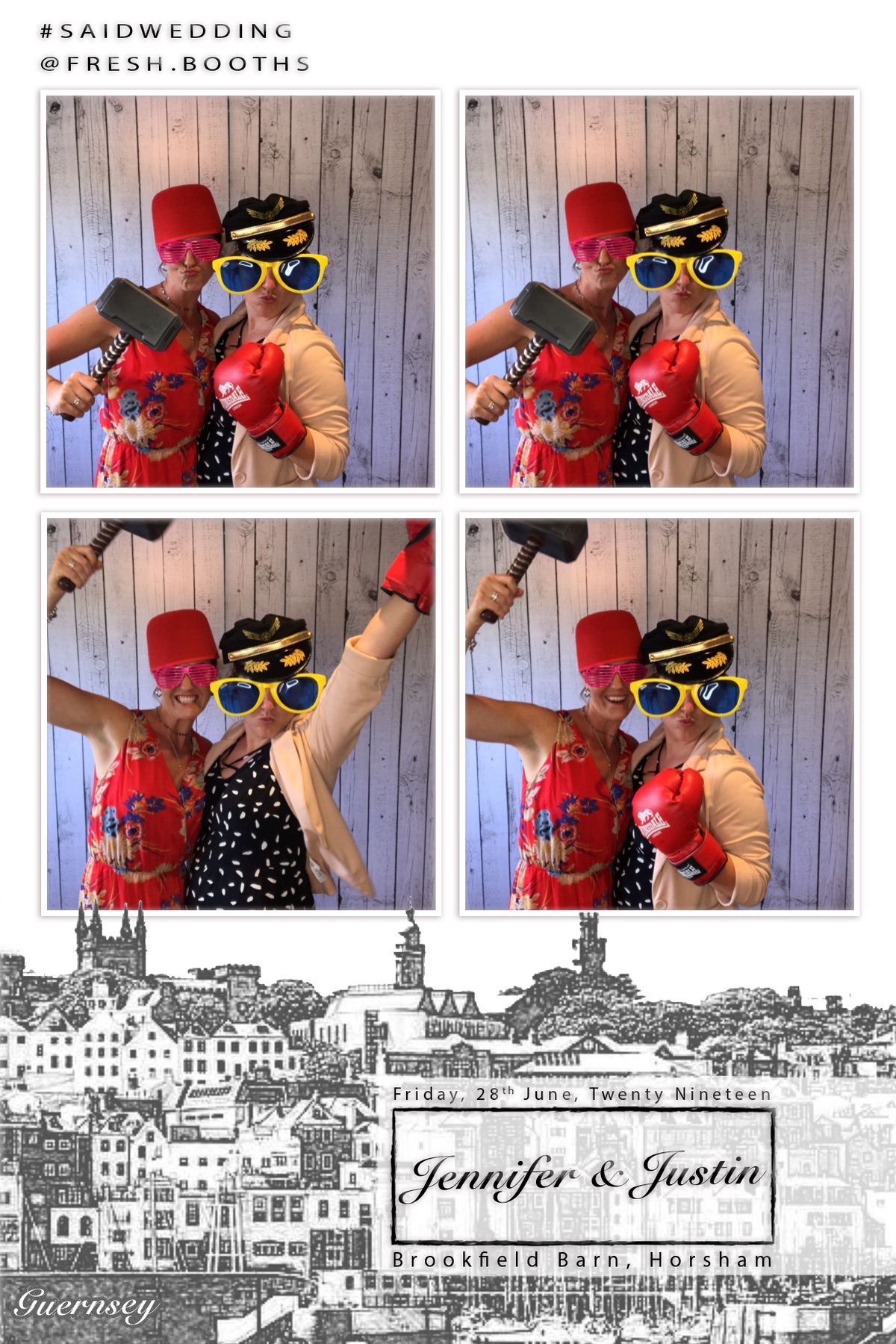 Justin and Jenny's Wedding - GIF Station | View more photos from the event at gallery.freshbooths.com/u/FreshBooths/Justin-and-Jennys-Wedding-GIF-Station