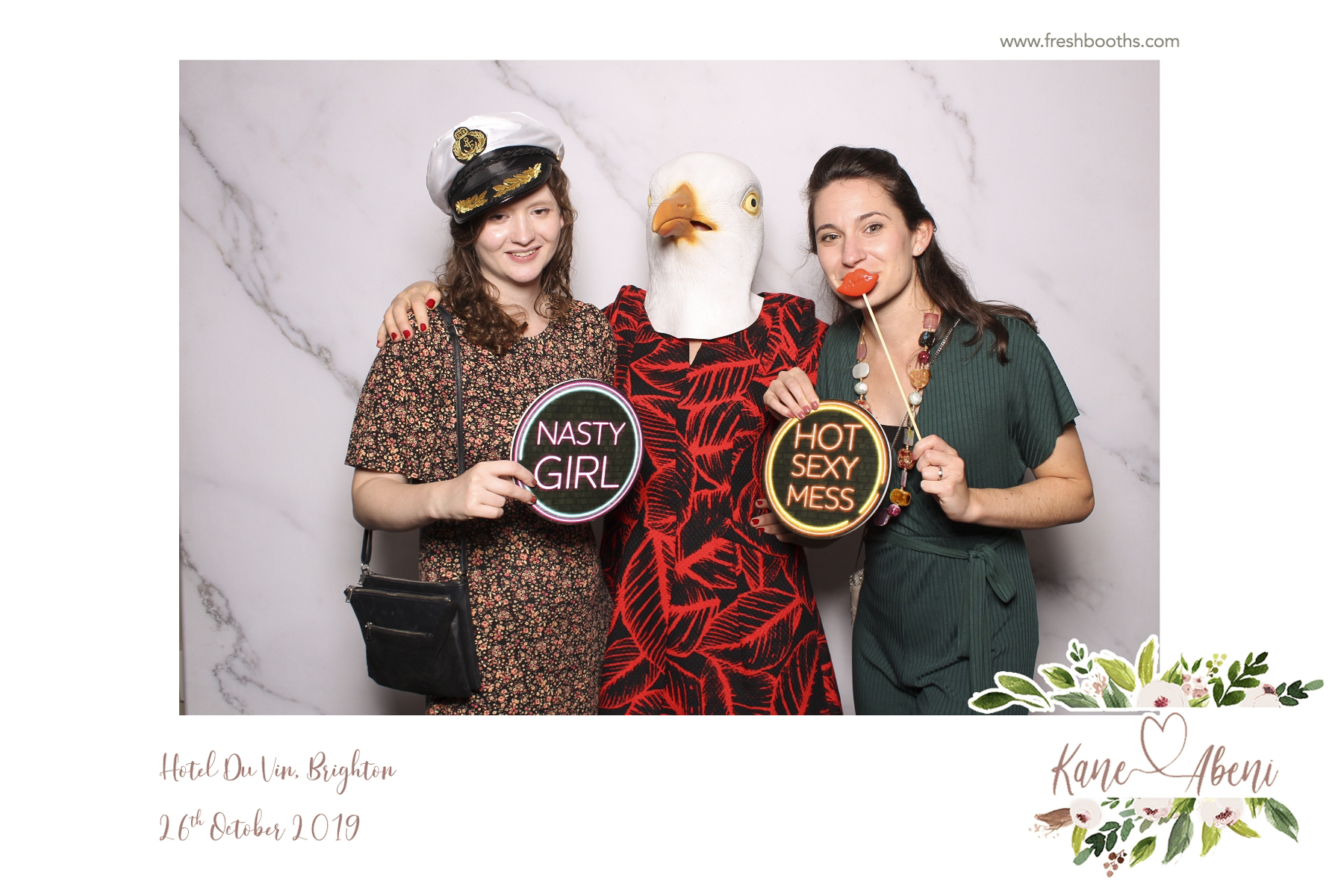 Kane & Abeni Wedding - Classic Open Booth | View more photos from the event at gallery.freshbooths.com/u/FreshBooths/Kane-Abeni-Wedding-Classic-Open-Booth