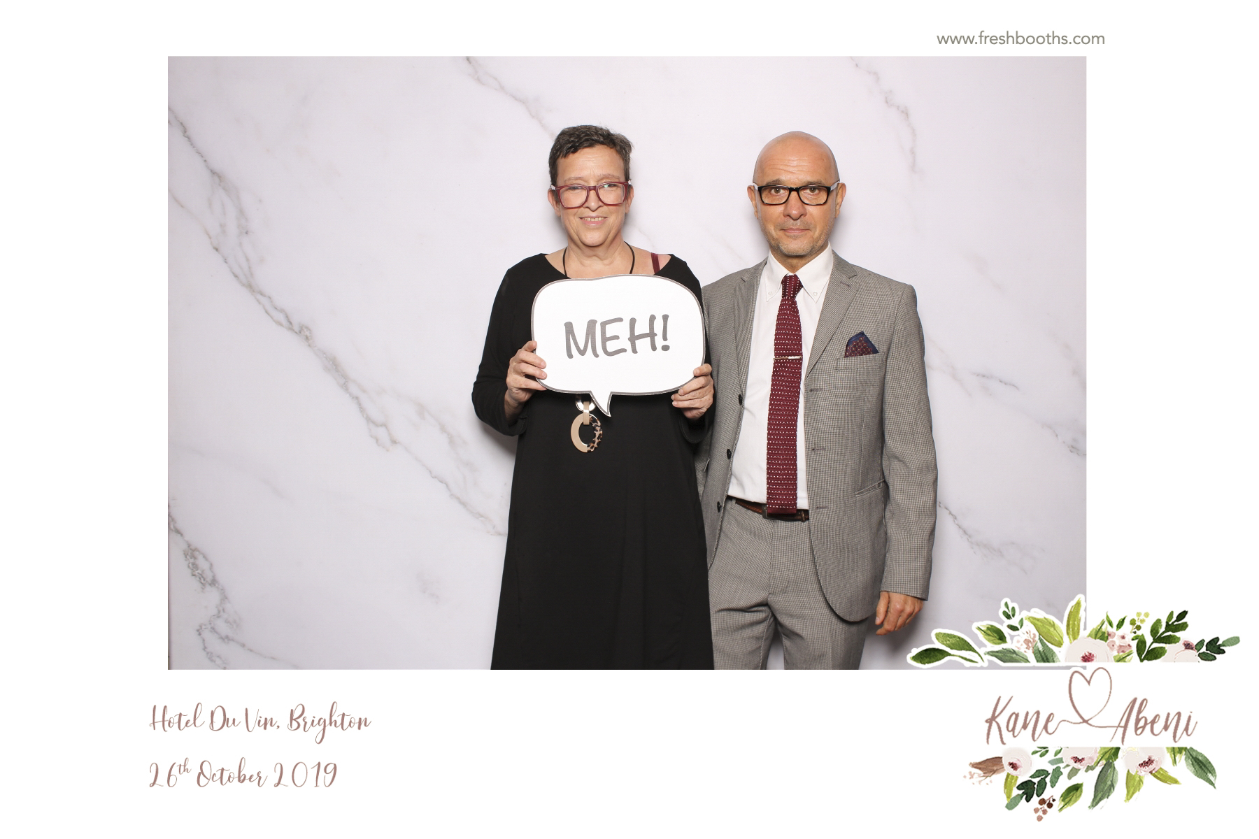 Kane & Abeni Wedding - Classic Open Booth | View more photos from the event at gallery.freshbooths.com/u/FreshBooths/Kane-Abeni-Wedding-Classic-Open-Booth