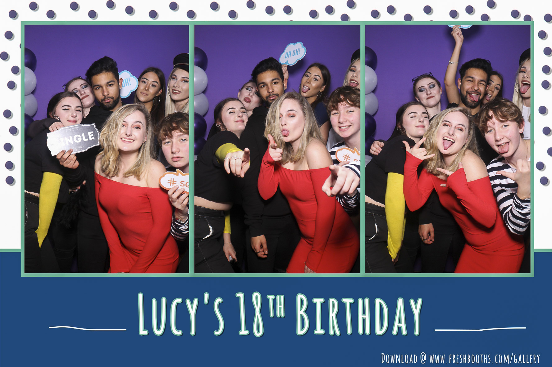 Lucy's 18th Birthday | View more photos from the event at gallery.freshbooths.com/u/FreshBooths/Lucys-18th-Birthday