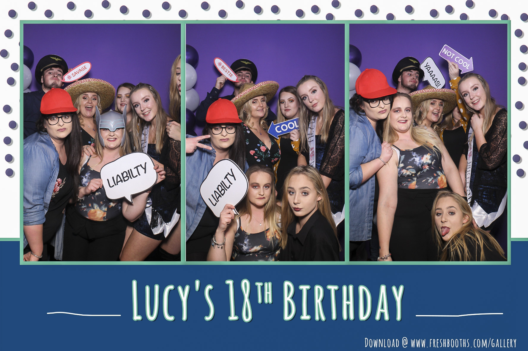 Lucy's 18th Birthday | View more photos from the event at gallery.freshbooths.com/u/FreshBooths/Lucys-18th-Birthday