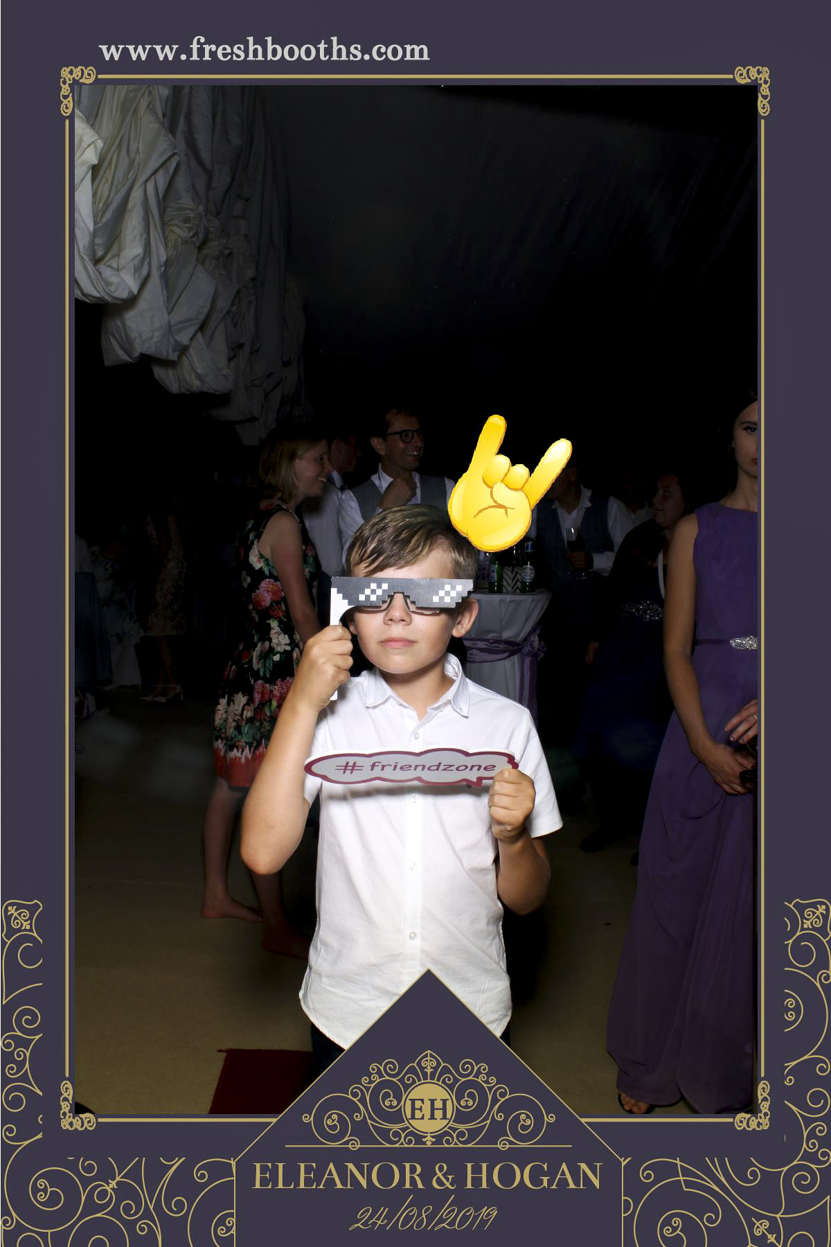 Mallinson Wedding - Selfie Mirror | View more photos from the event at gallery.freshbooths.com/u/FreshBooths/Mallinson-Wedding-Selfie-Mirror