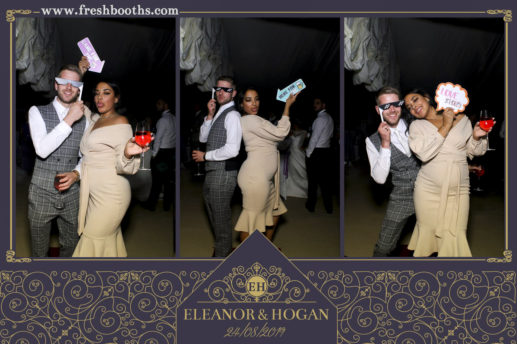 Mallinson Wedding - Selfie Mirror | View more photos from the event at gallery.freshbooths.com/u/FreshBooths/Mallinson-Wedding-Selfie-Mirror