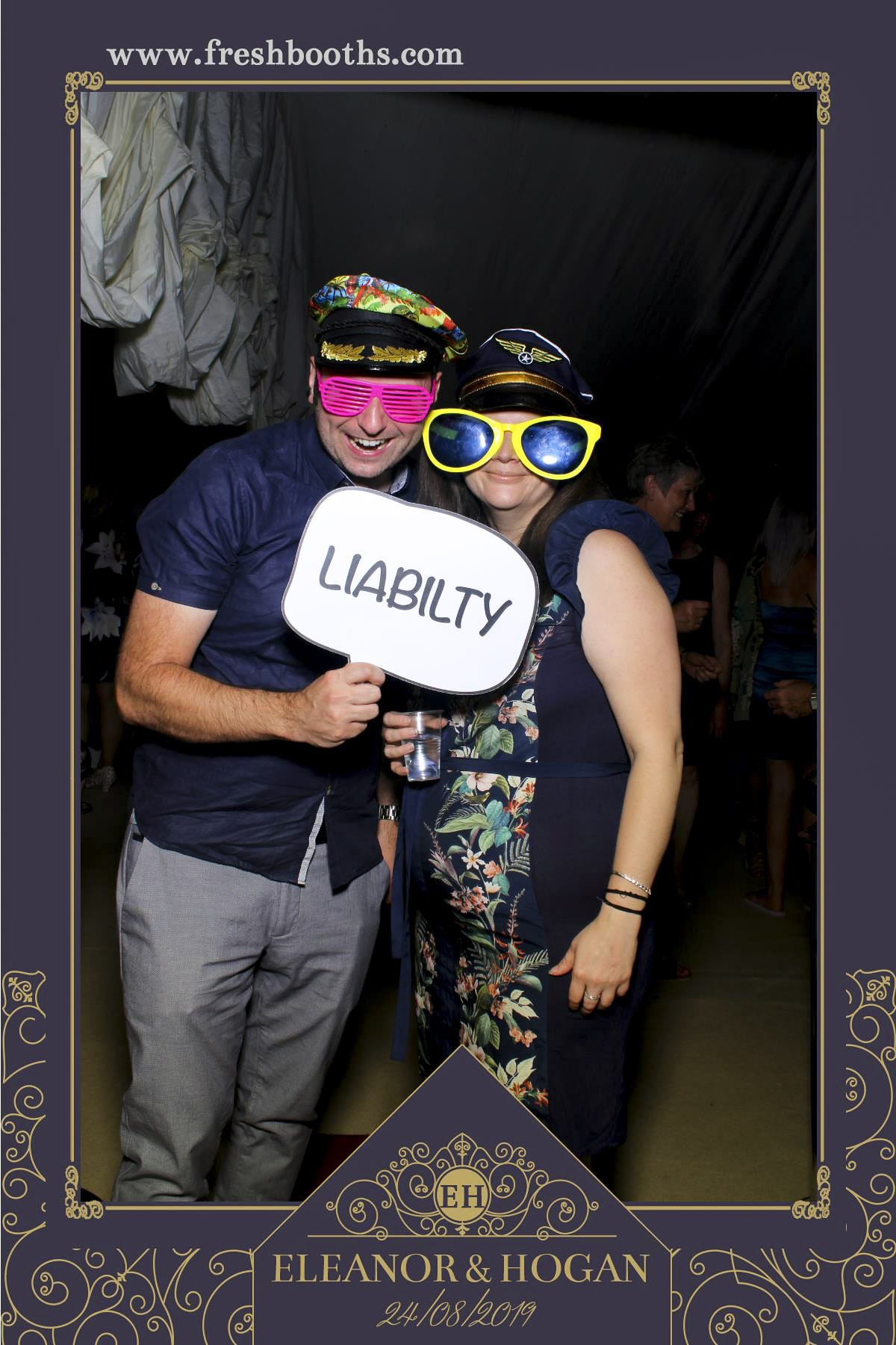 Mallinson Wedding - Selfie Mirror | View more photos from the event at gallery.freshbooths.com/u/FreshBooths/Mallinson-Wedding-Selfie-Mirror
