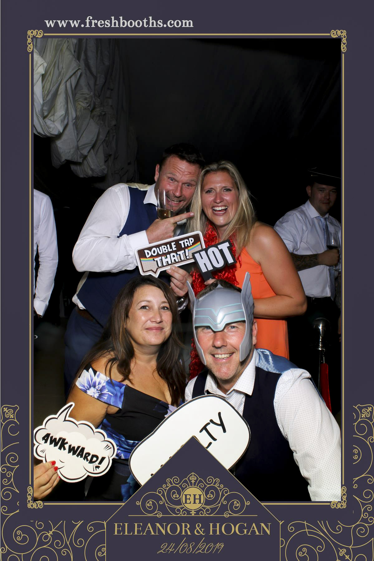 Mallinson Wedding - Selfie Mirror | View more photos from the event at gallery.freshbooths.com/u/FreshBooths/Mallinson-Wedding-Selfie-Mirror