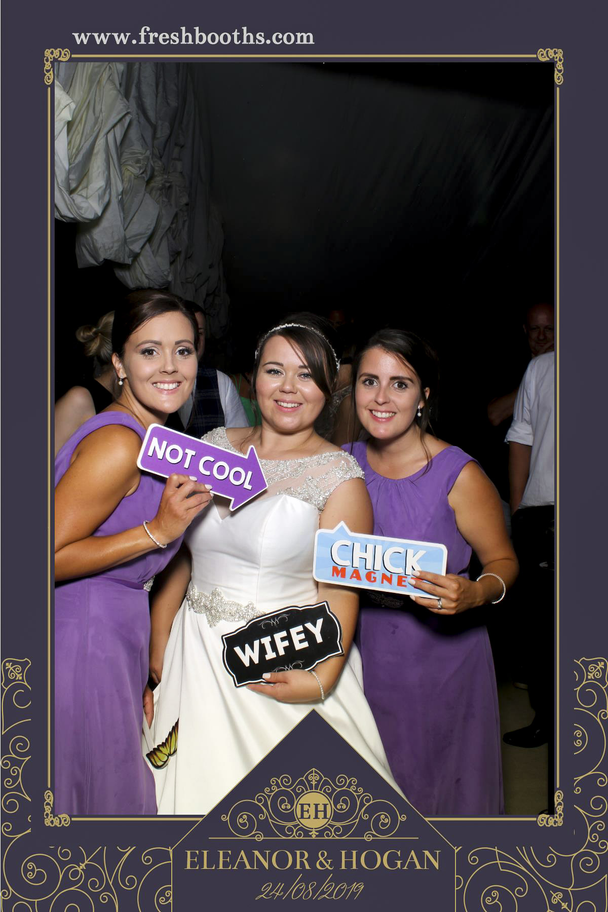 Mallinson Wedding - Selfie Mirror | View more photos from the event at gallery.freshbooths.com/u/FreshBooths/Mallinson-Wedding-Selfie-Mirror