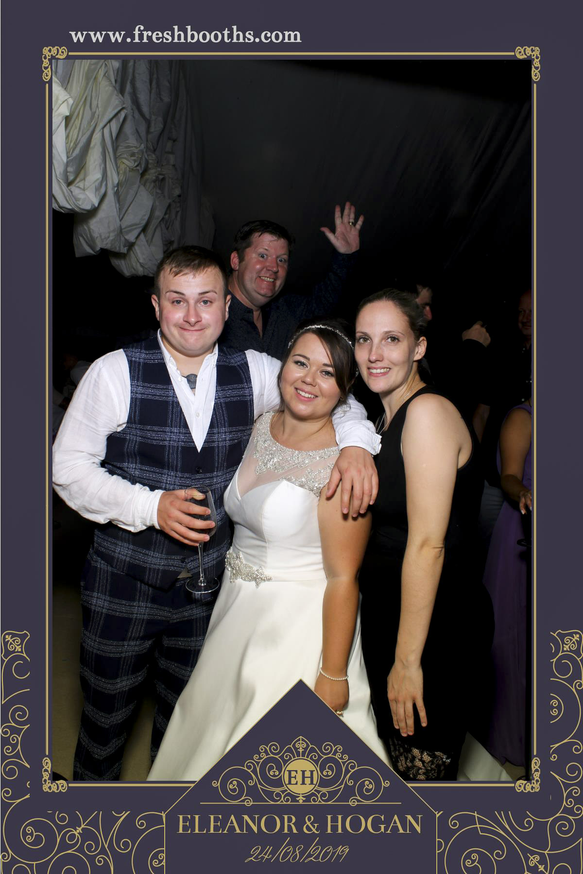 Mallinson Wedding - Selfie Mirror | View more photos from the event at gallery.freshbooths.com/u/FreshBooths/Mallinson-Wedding-Selfie-Mirror