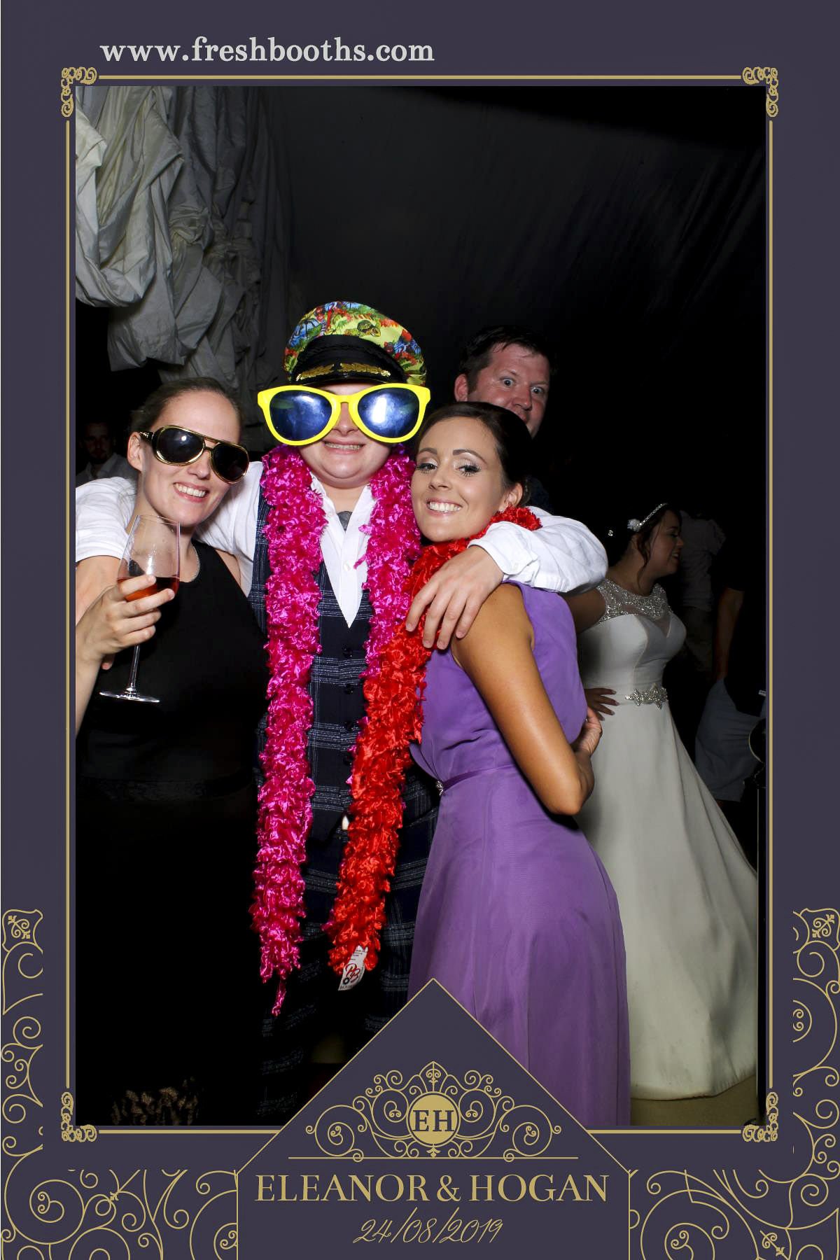 Mallinson Wedding - Selfie Mirror | View more photos from the event at gallery.freshbooths.com/u/FreshBooths/Mallinson-Wedding-Selfie-Mirror