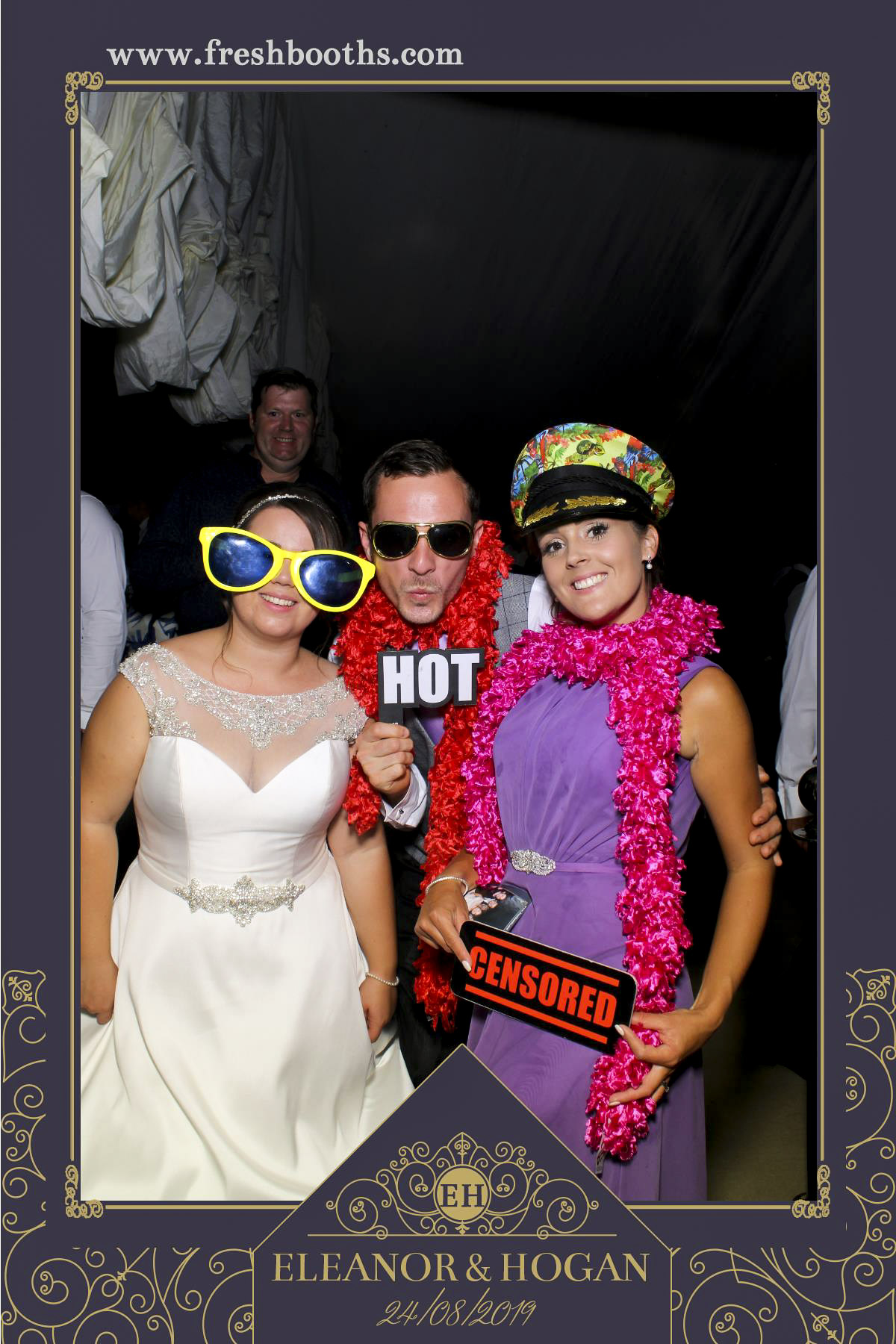 Mallinson Wedding - Selfie Mirror | View more photos from the event at gallery.freshbooths.com/u/FreshBooths/Mallinson-Wedding-Selfie-Mirror