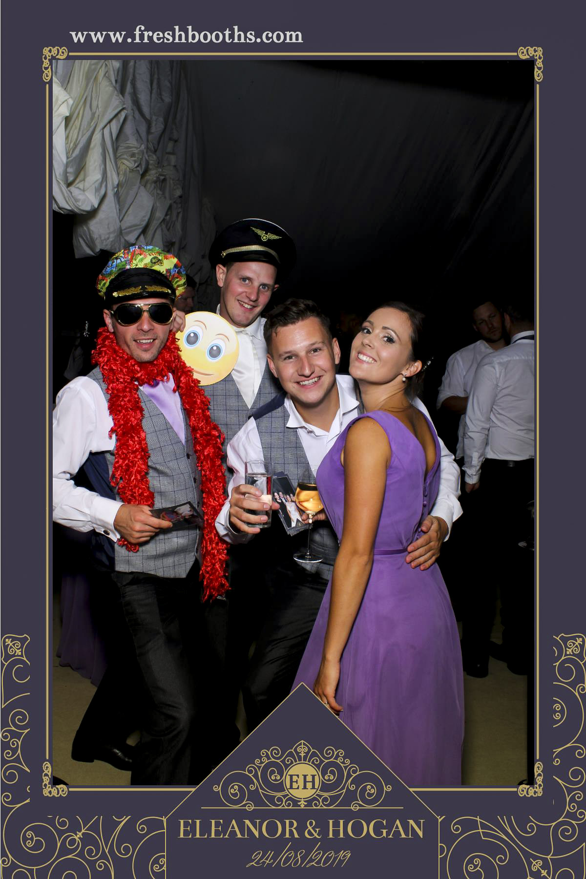 Mallinson Wedding - Selfie Mirror | View more photos from the event at gallery.freshbooths.com/u/FreshBooths/Mallinson-Wedding-Selfie-Mirror