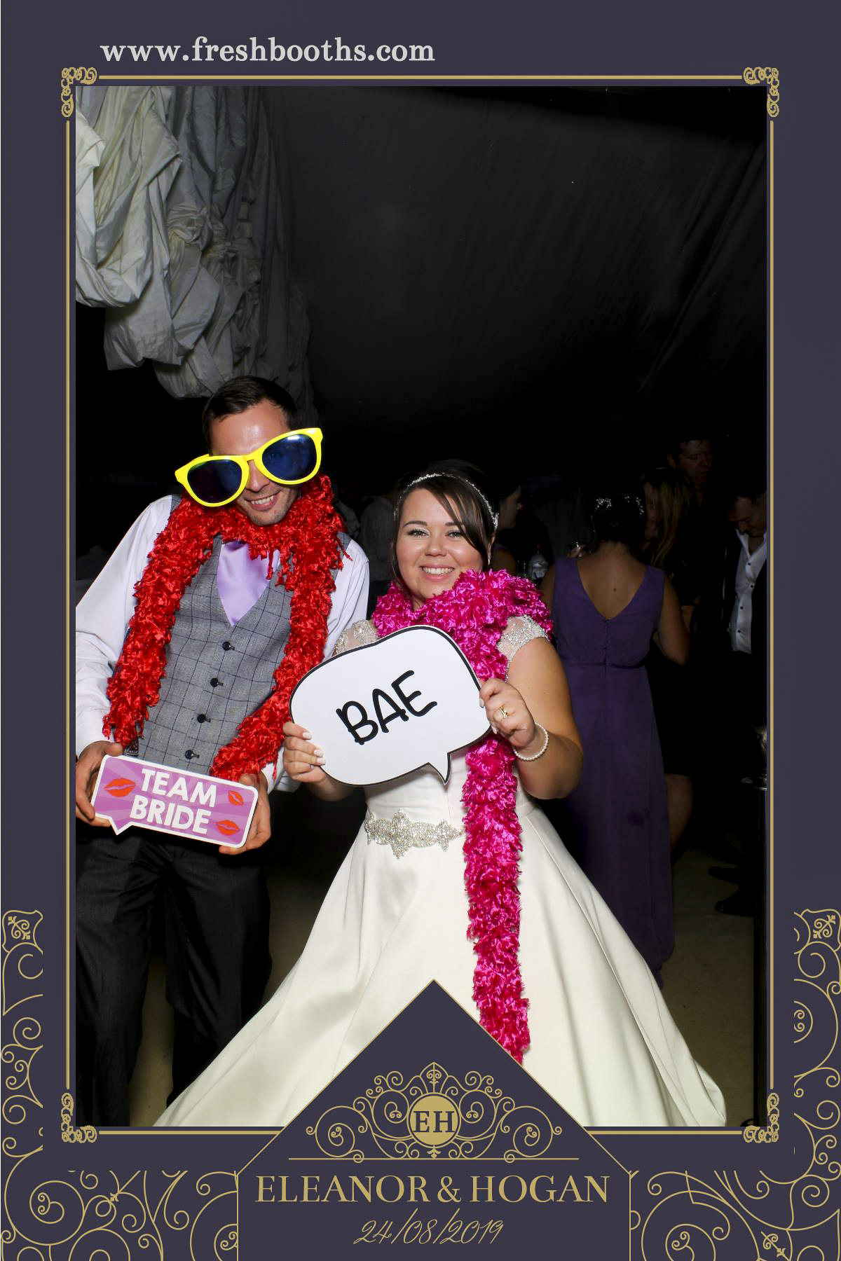Mallinson Wedding - Selfie Mirror | View more photos from the event at gallery.freshbooths.com/u/FreshBooths/Mallinson-Wedding-Selfie-Mirror