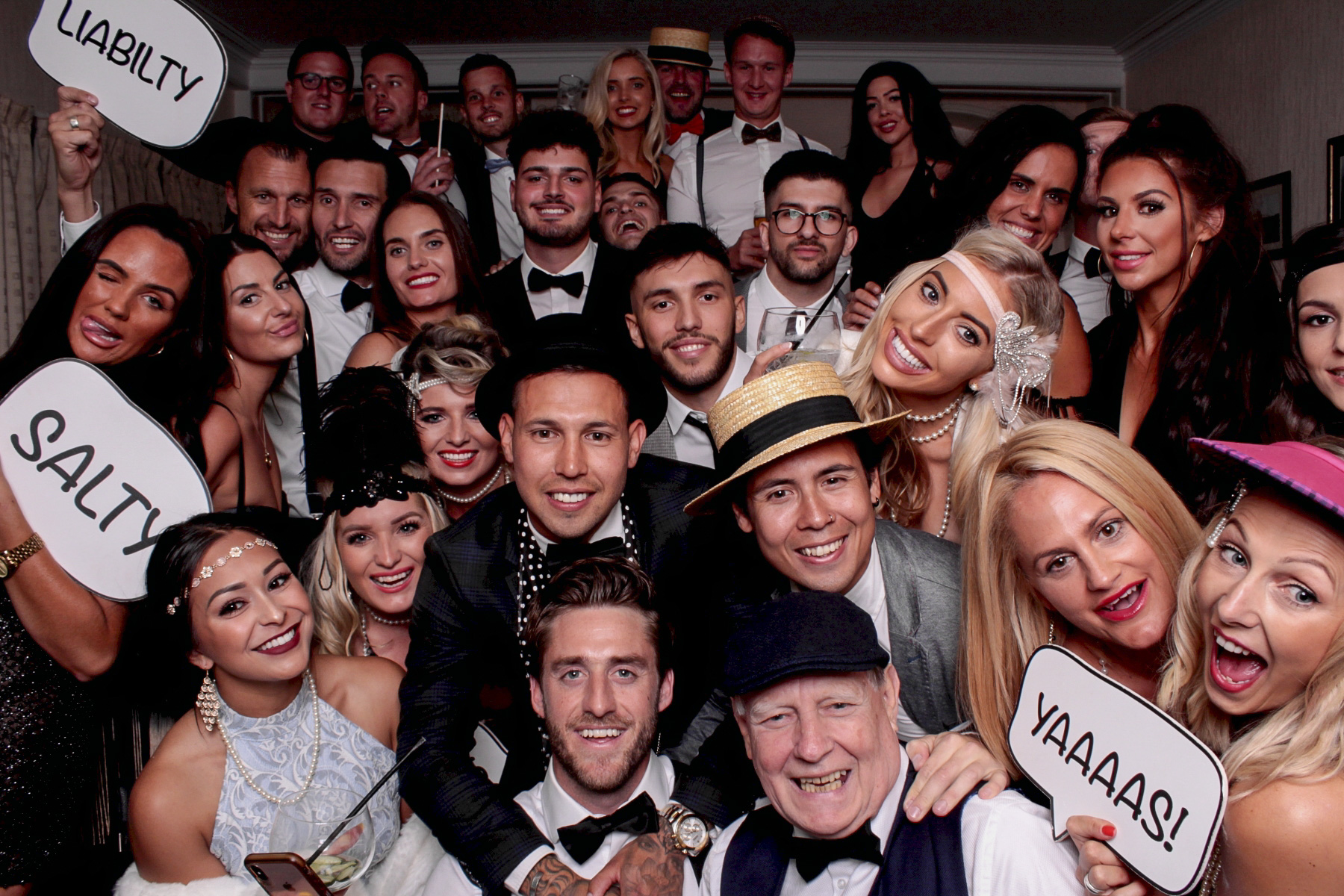 Mickys 30th Gatsby Party - Green Screen  | View more photos from the event at gallery.freshbooths.com/u/FreshBooths/Mickys-30th-Gatsby-Party-Green-Screen