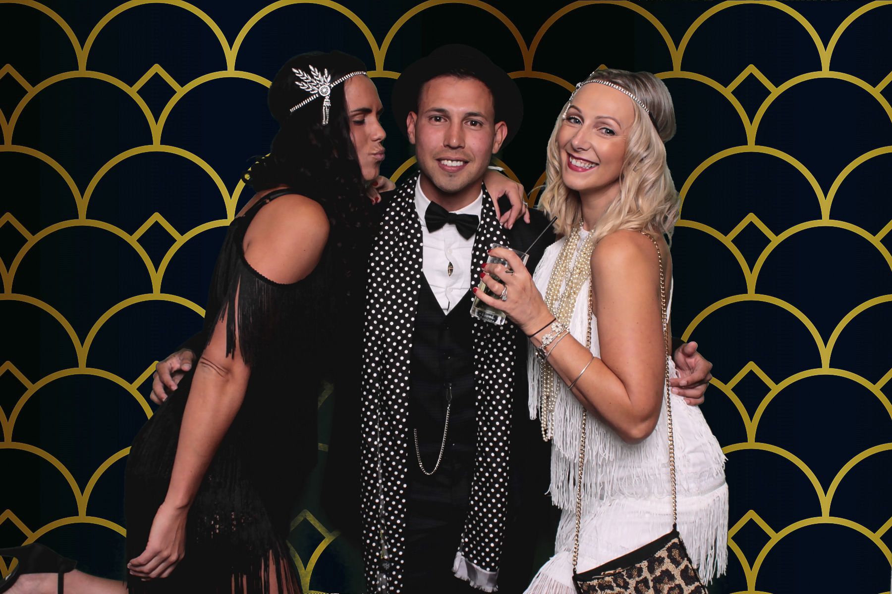 Mickys 30th Gatsby Party - Green Screen  | View more photos from the event at gallery.freshbooths.com/u/FreshBooths/Mickys-30th-Gatsby-Party-Green-Screen
