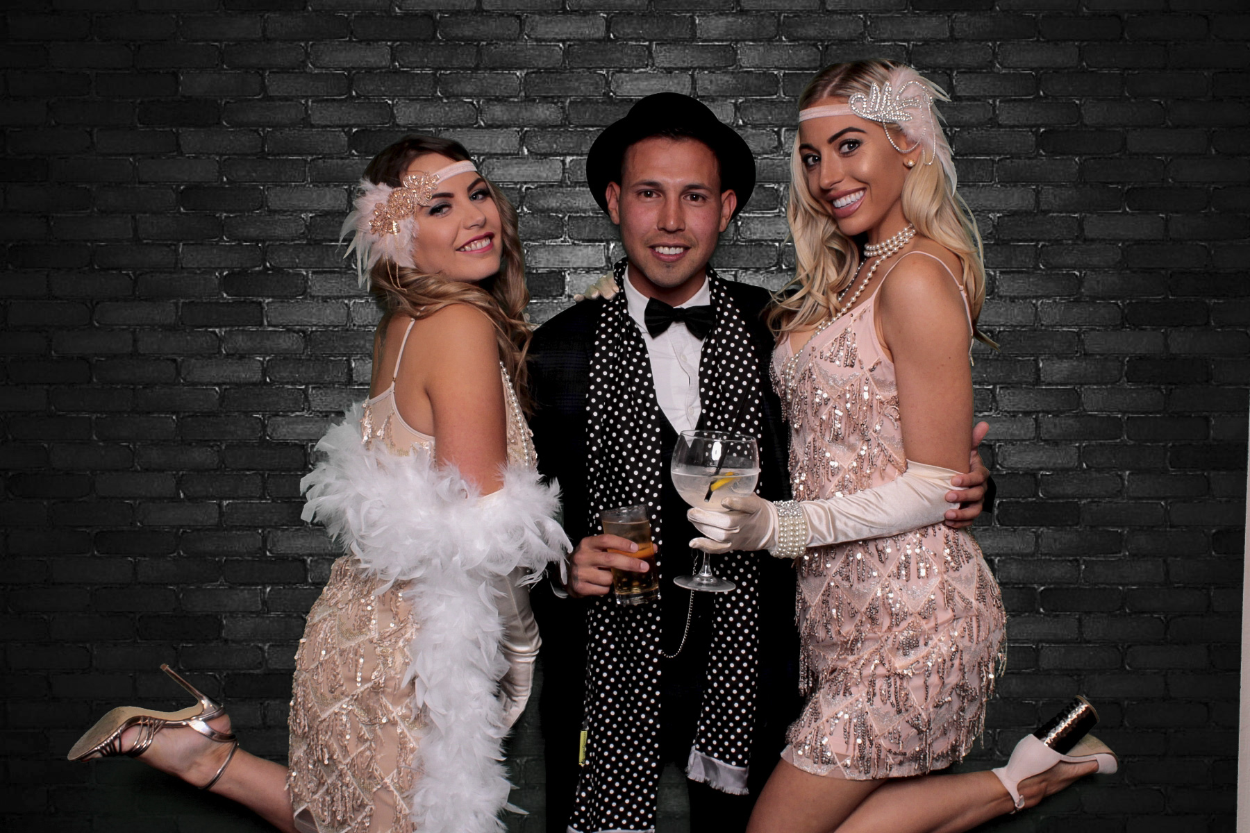 Mickys 30th Gatsby Party - Green Screen  | View more photos from the event at gallery.freshbooths.com/u/FreshBooths/Mickys-30th-Gatsby-Party-Green-Screen
