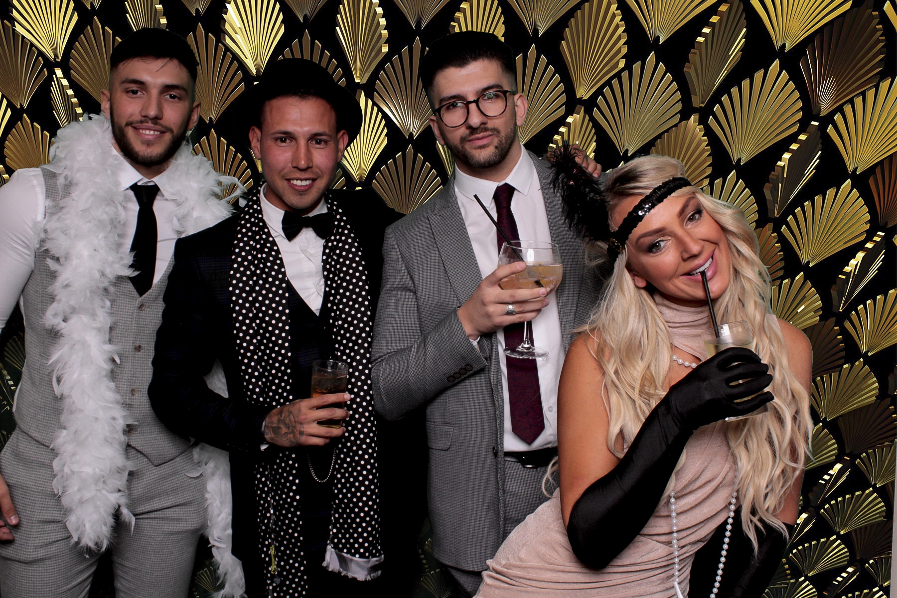 Mickys 30th Gatsby Party - Green Screen  | View more photos from the event at gallery.freshbooths.com/u/FreshBooths/Mickys-30th-Gatsby-Party-Green-Screen