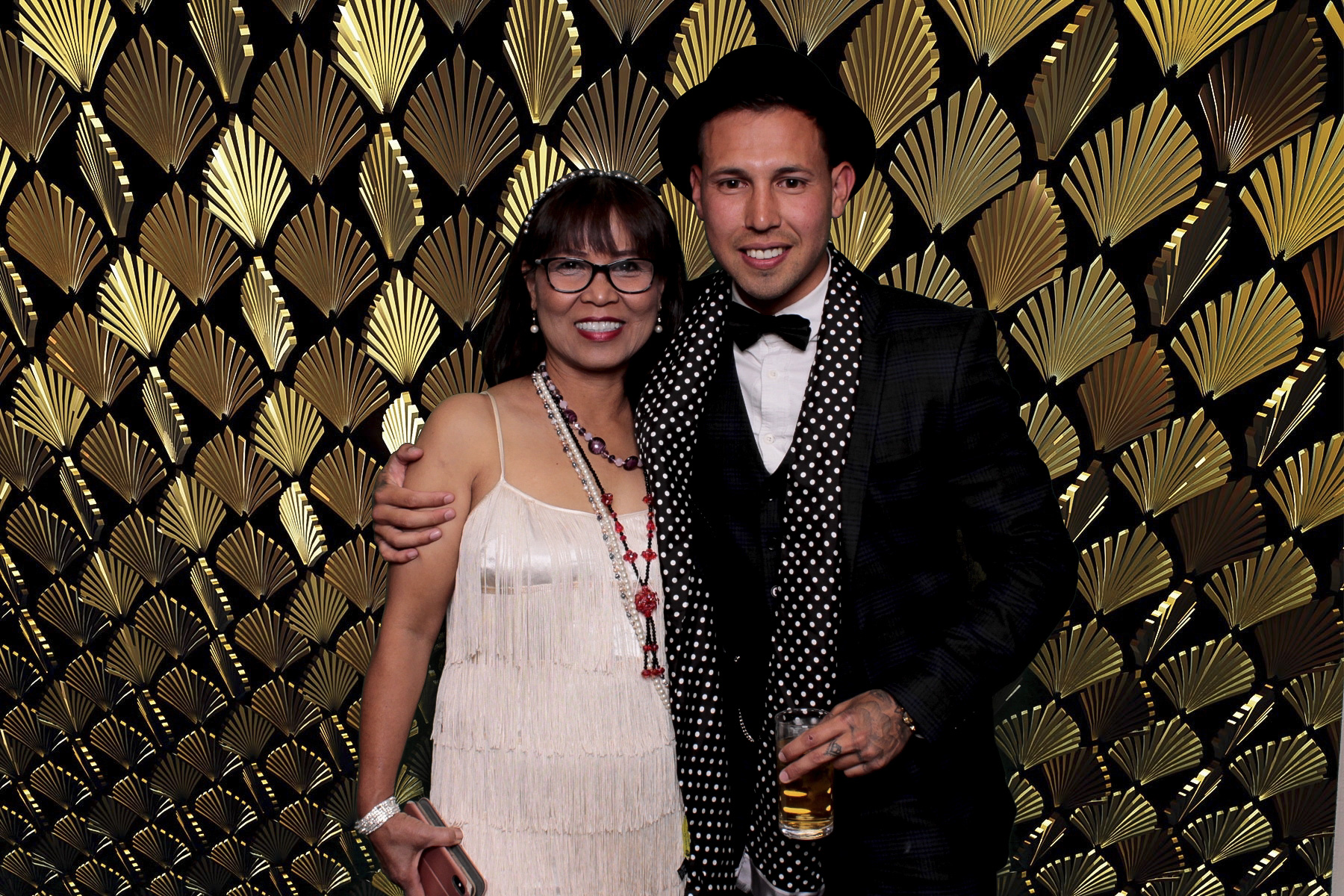 Mickys 30th Gatsby Party - Green Screen  | View more photos from the event at gallery.freshbooths.com/u/FreshBooths/Mickys-30th-Gatsby-Party-Green-Screen