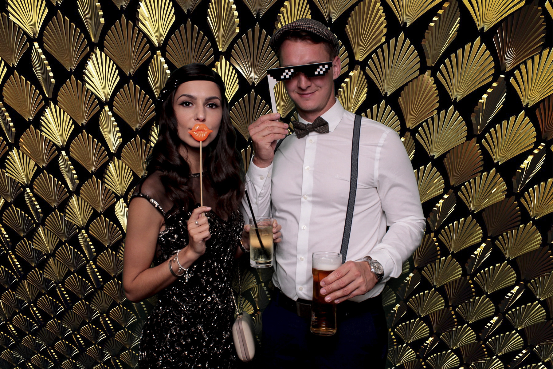 Mickys 30th Gatsby Party - Green Screen  | View more photos from the event at gallery.freshbooths.com/u/FreshBooths/Mickys-30th-Gatsby-Party-Green-Screen