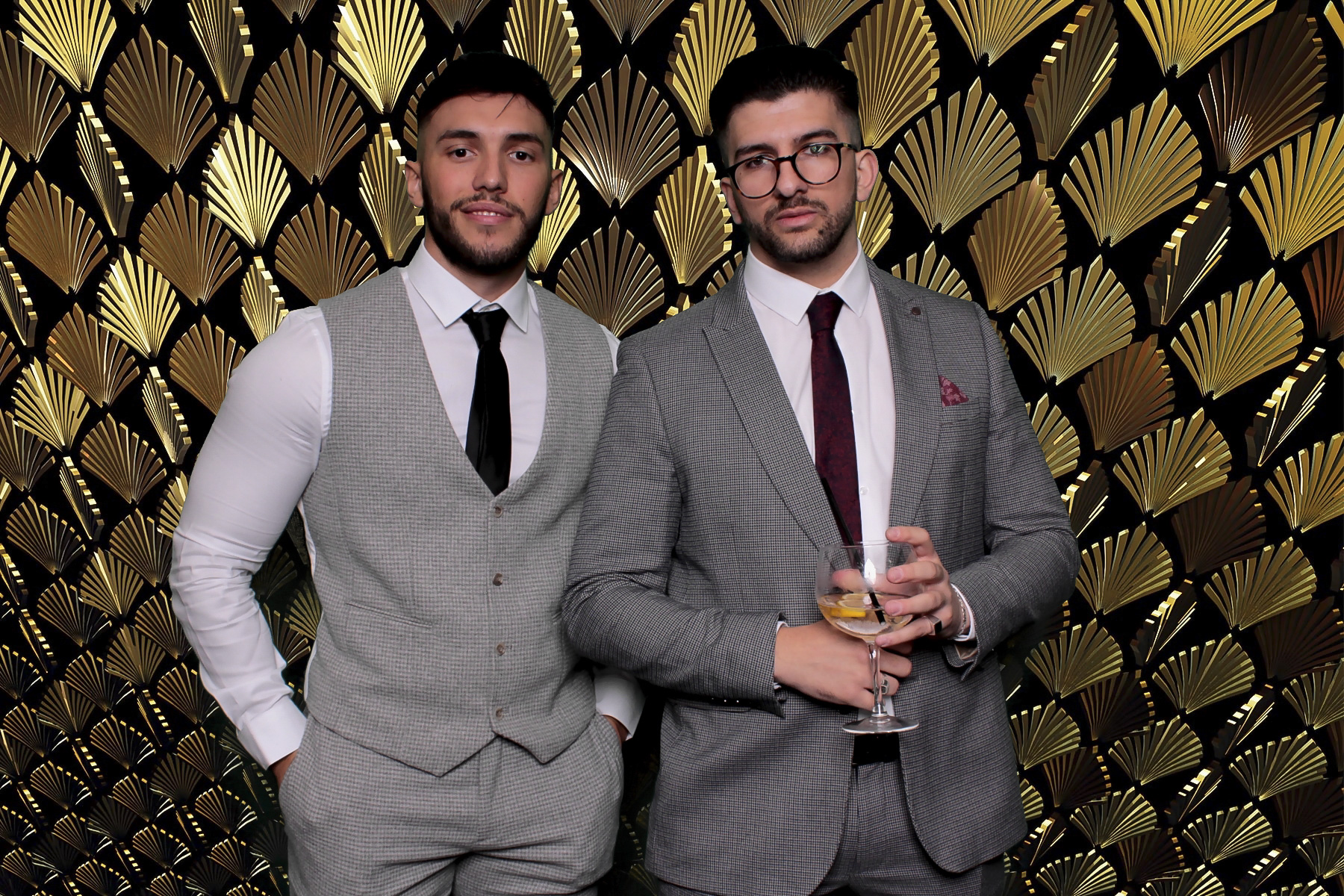 Mickys 30th Gatsby Party - Green Screen  | View more photos from the event at gallery.freshbooths.com/u/FreshBooths/Mickys-30th-Gatsby-Party-Green-Screen