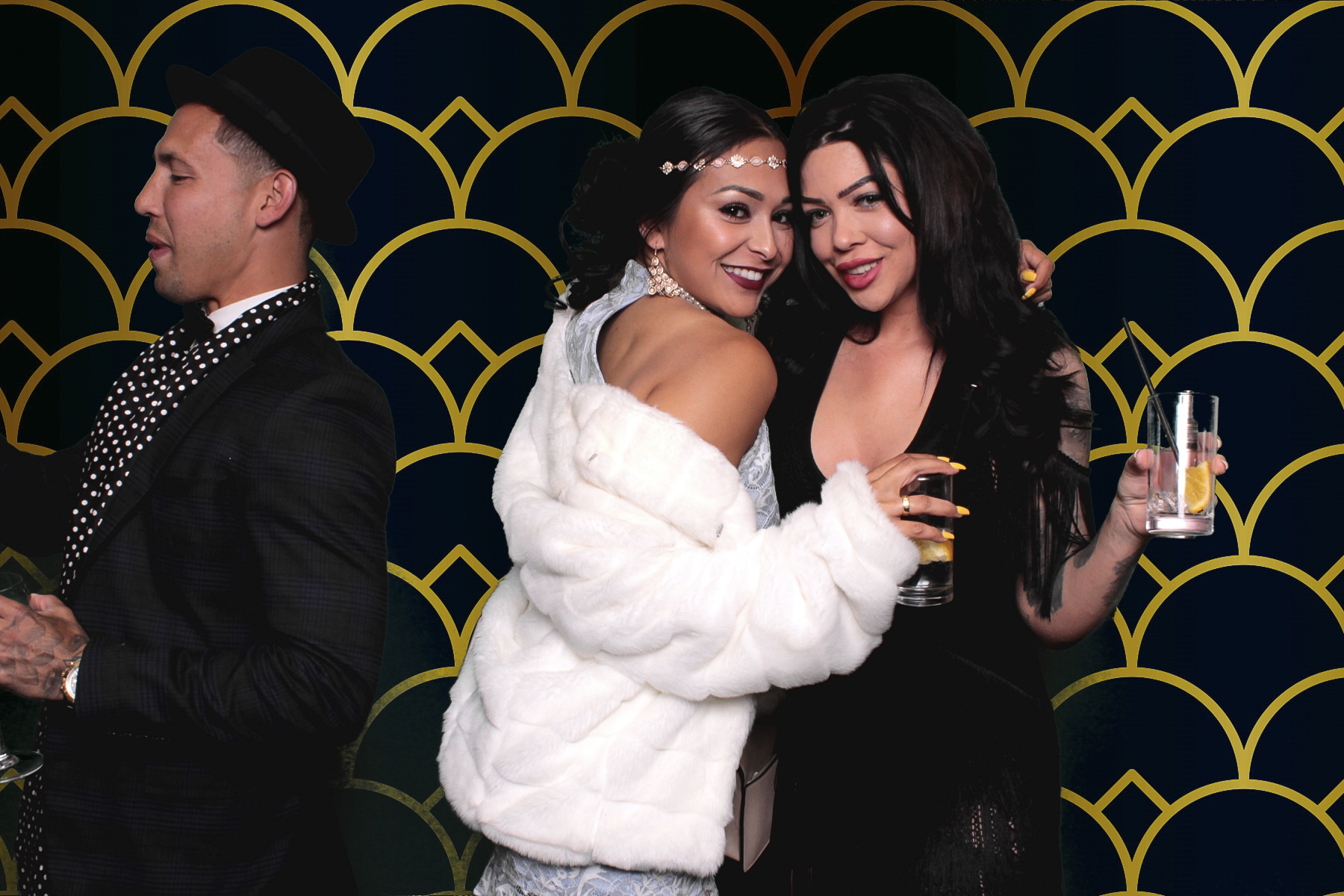 Mickys 30th Gatsby Party - Green Screen  | View more photos from the event at gallery.freshbooths.com/u/FreshBooths/Mickys-30th-Gatsby-Party-Green-Screen