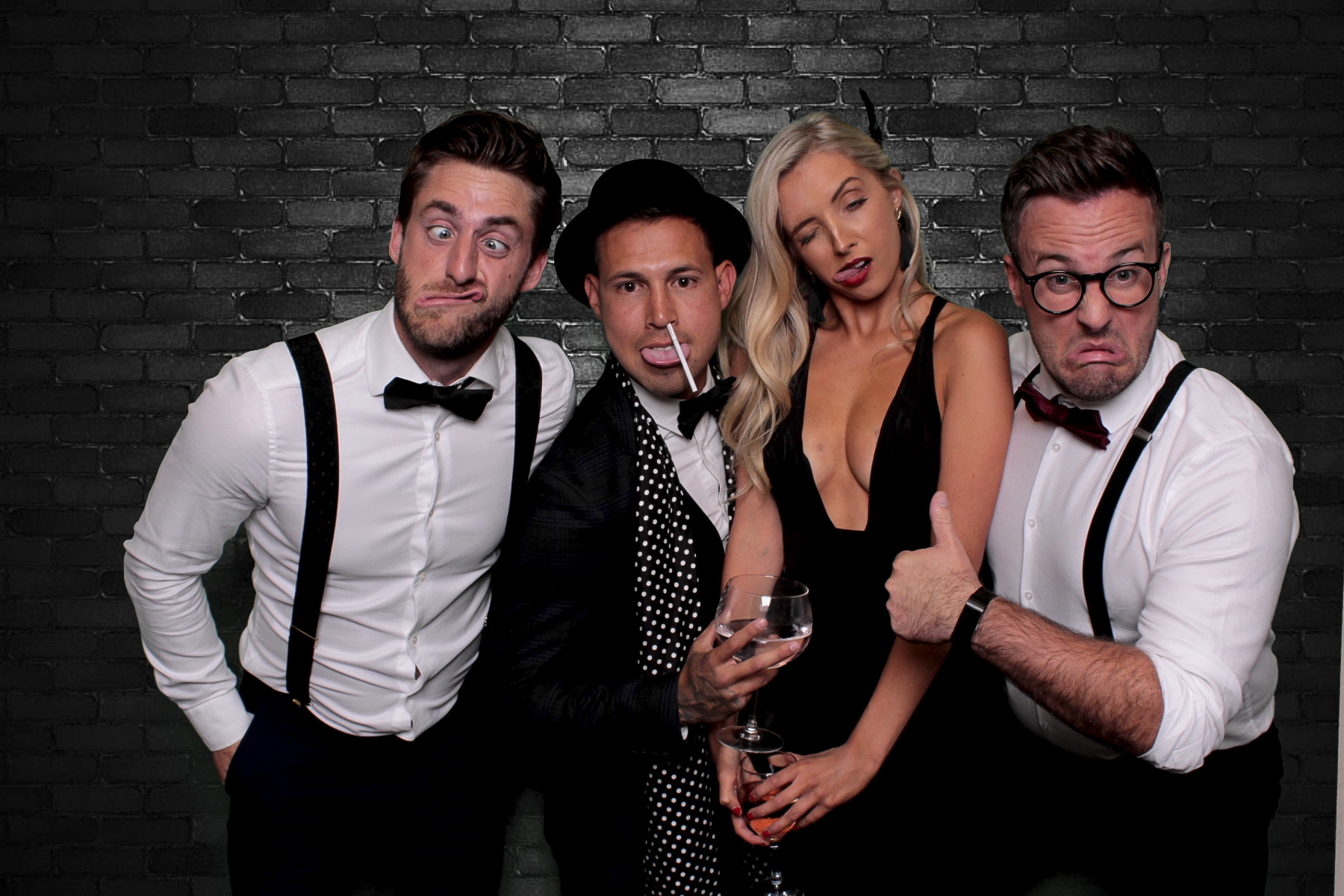 Mickys 30th Gatsby Party - Green Screen  | View more photos from the event at gallery.freshbooths.com/u/FreshBooths/Mickys-30th-Gatsby-Party-Green-Screen