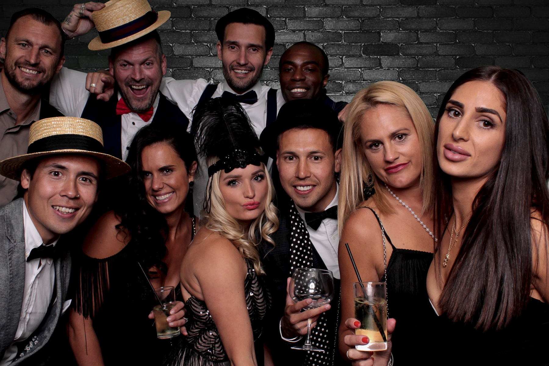 Mickys 30th Gatsby Party - Green Screen  | View more photos from the event at gallery.freshbooths.com/u/FreshBooths/Mickys-30th-Gatsby-Party-Green-Screen