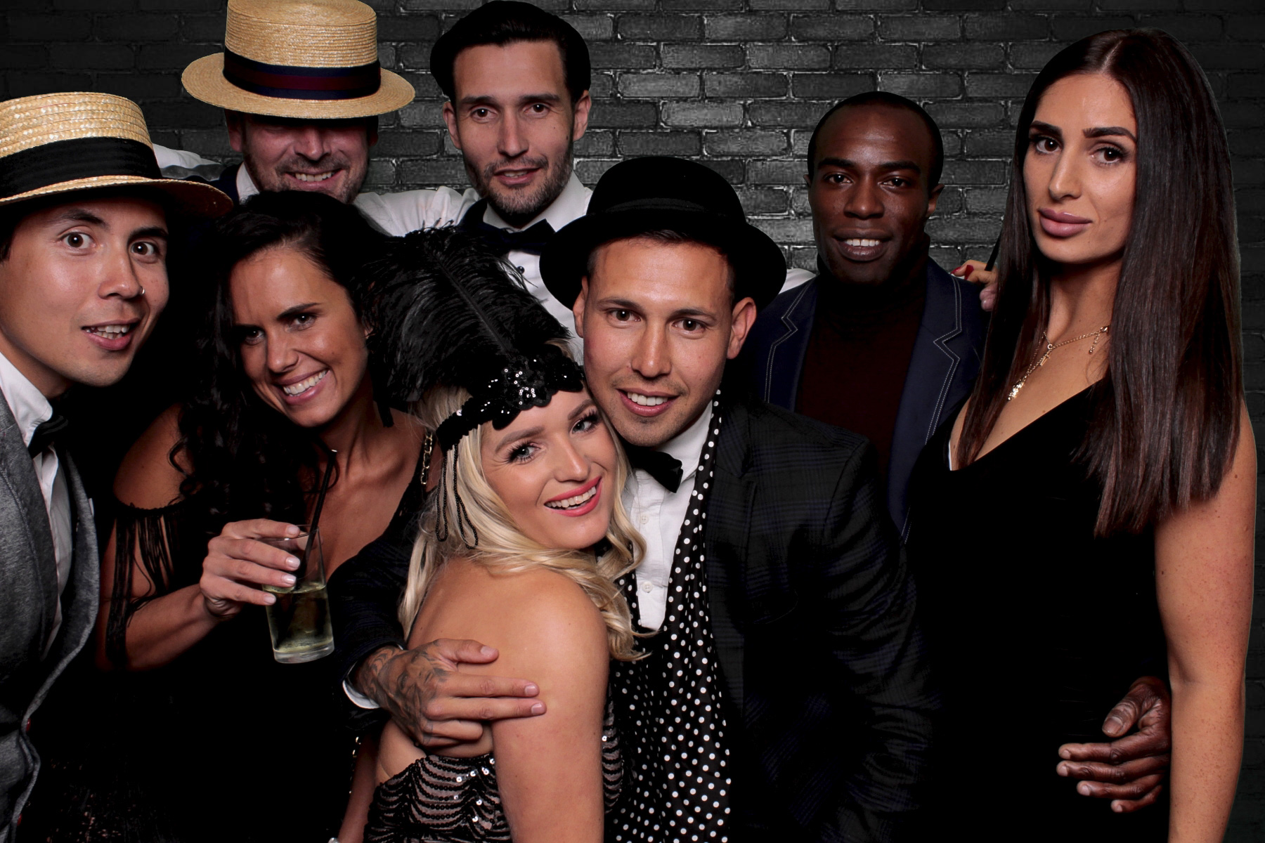 Mickys 30th Gatsby Party - Green Screen  | View more photos from the event at gallery.freshbooths.com/u/FreshBooths/Mickys-30th-Gatsby-Party-Green-Screen