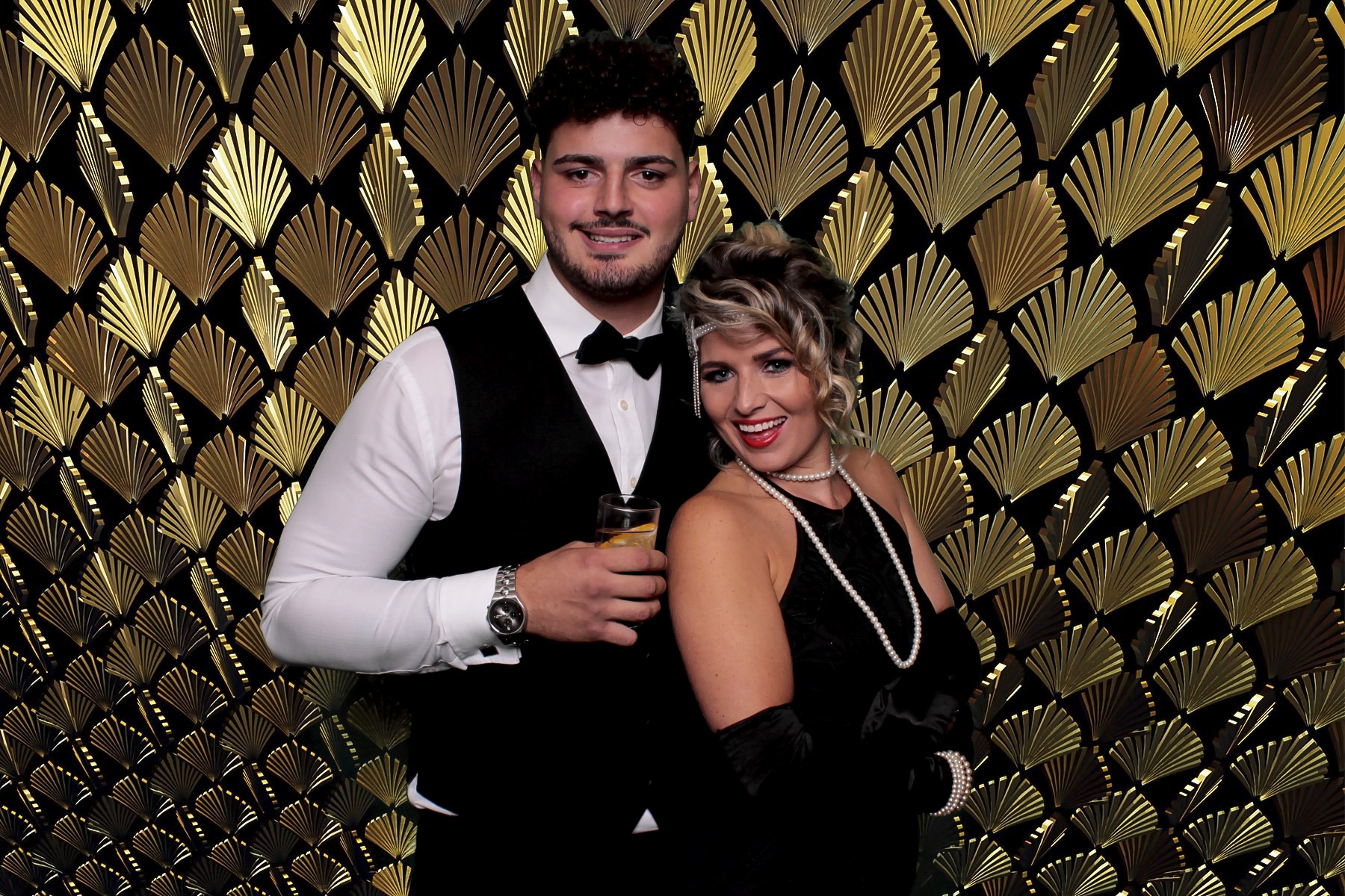 Mickys 30th Gatsby Party - Green Screen  | View more photos from the event at gallery.freshbooths.com/u/FreshBooths/Mickys-30th-Gatsby-Party-Green-Screen