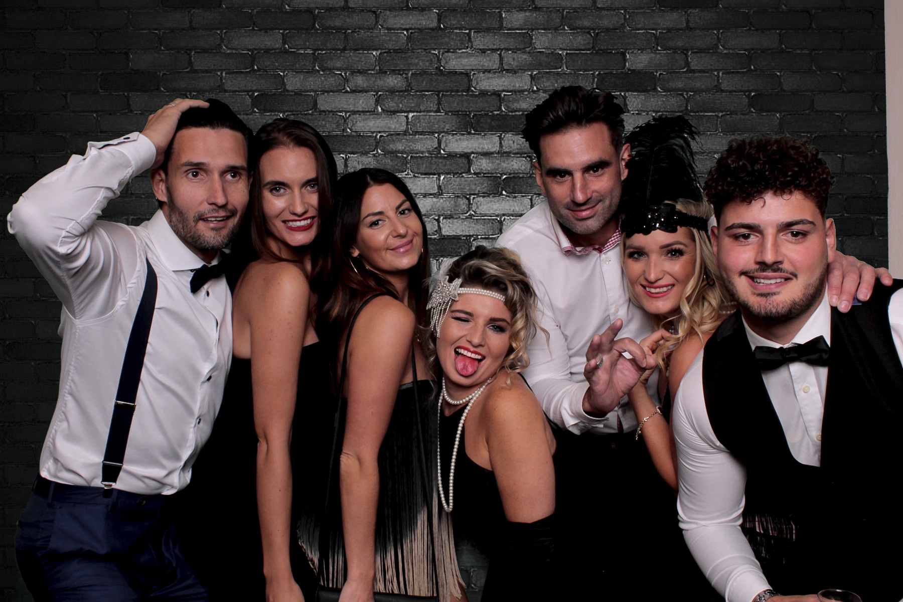 Mickys 30th Gatsby Party - Green Screen  | View more photos from the event at gallery.freshbooths.com/u/FreshBooths/Mickys-30th-Gatsby-Party-Green-Screen